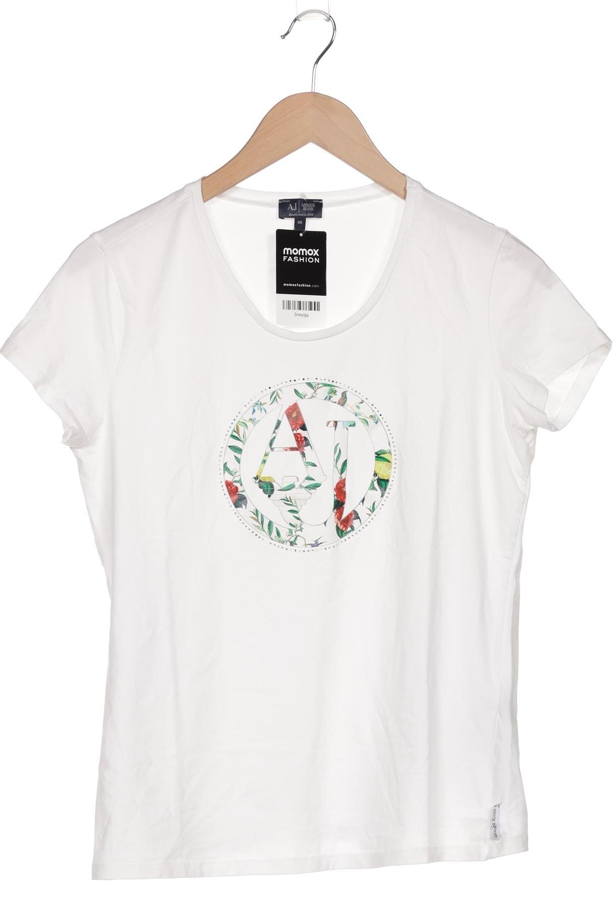

Armani Jeans Damen T-Shirt, weiß, Gr. 46