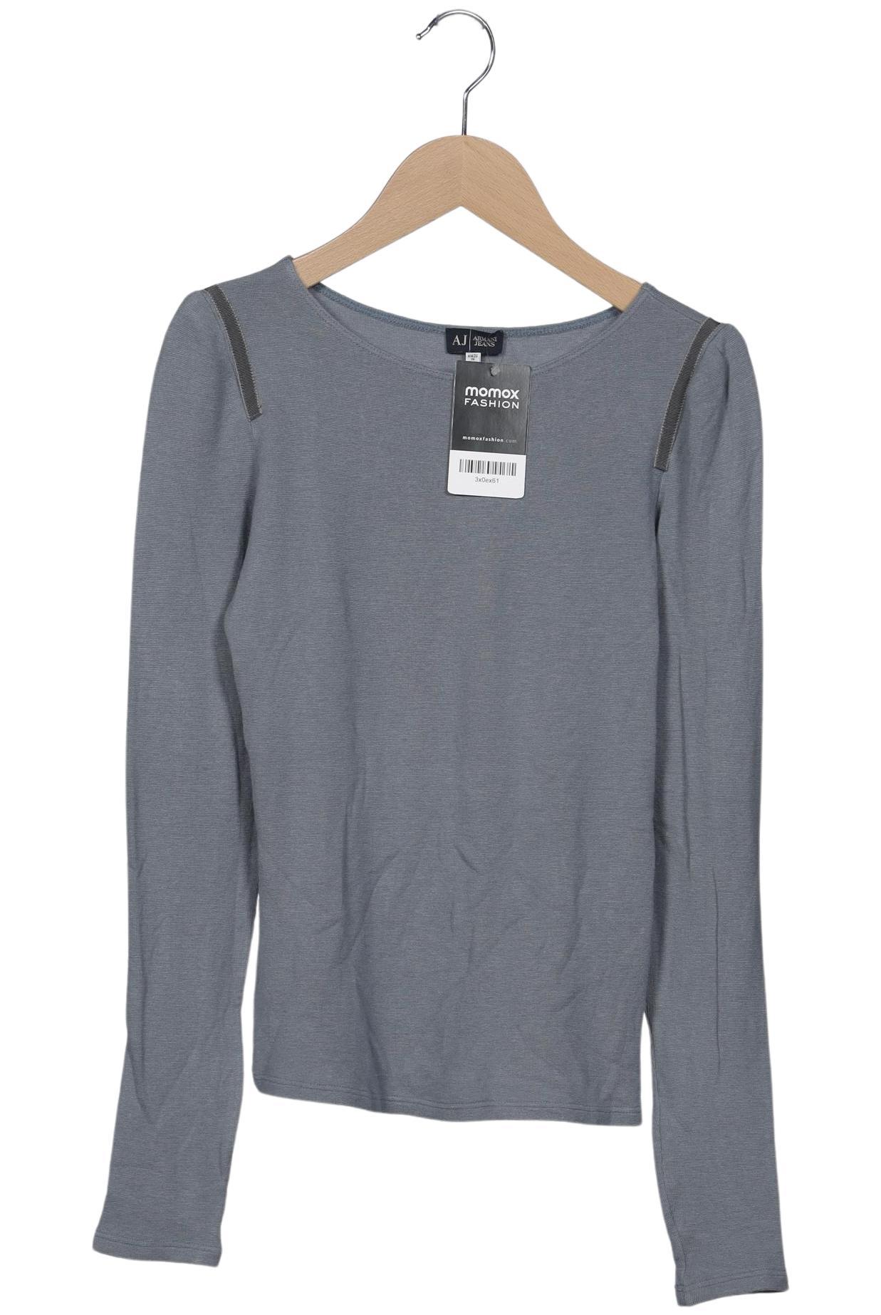 

Armani Jeans Damen Langarmshirt, grau, Gr. 36