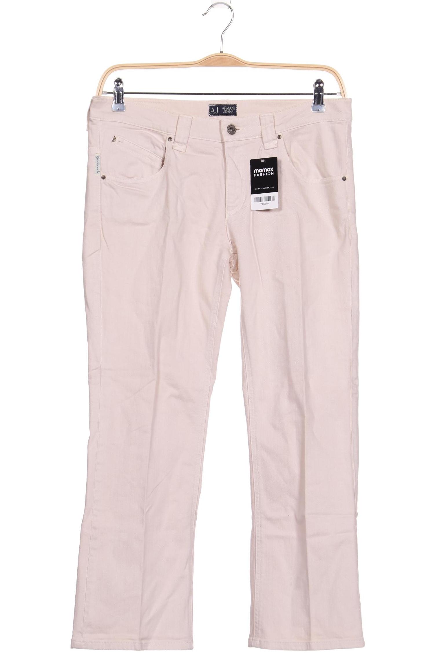 

Armani Jeans Damen Jeans, cremeweiß, Gr. 40