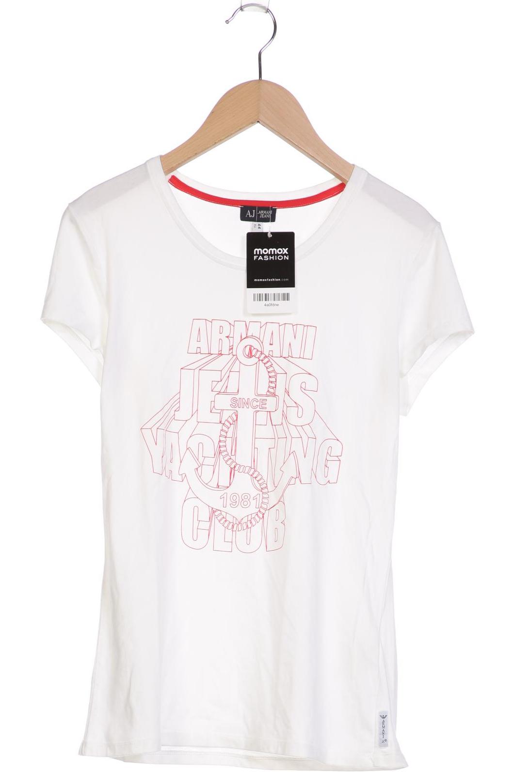 

Armani Jeans Damen T-Shirt, weiß, Gr. 44