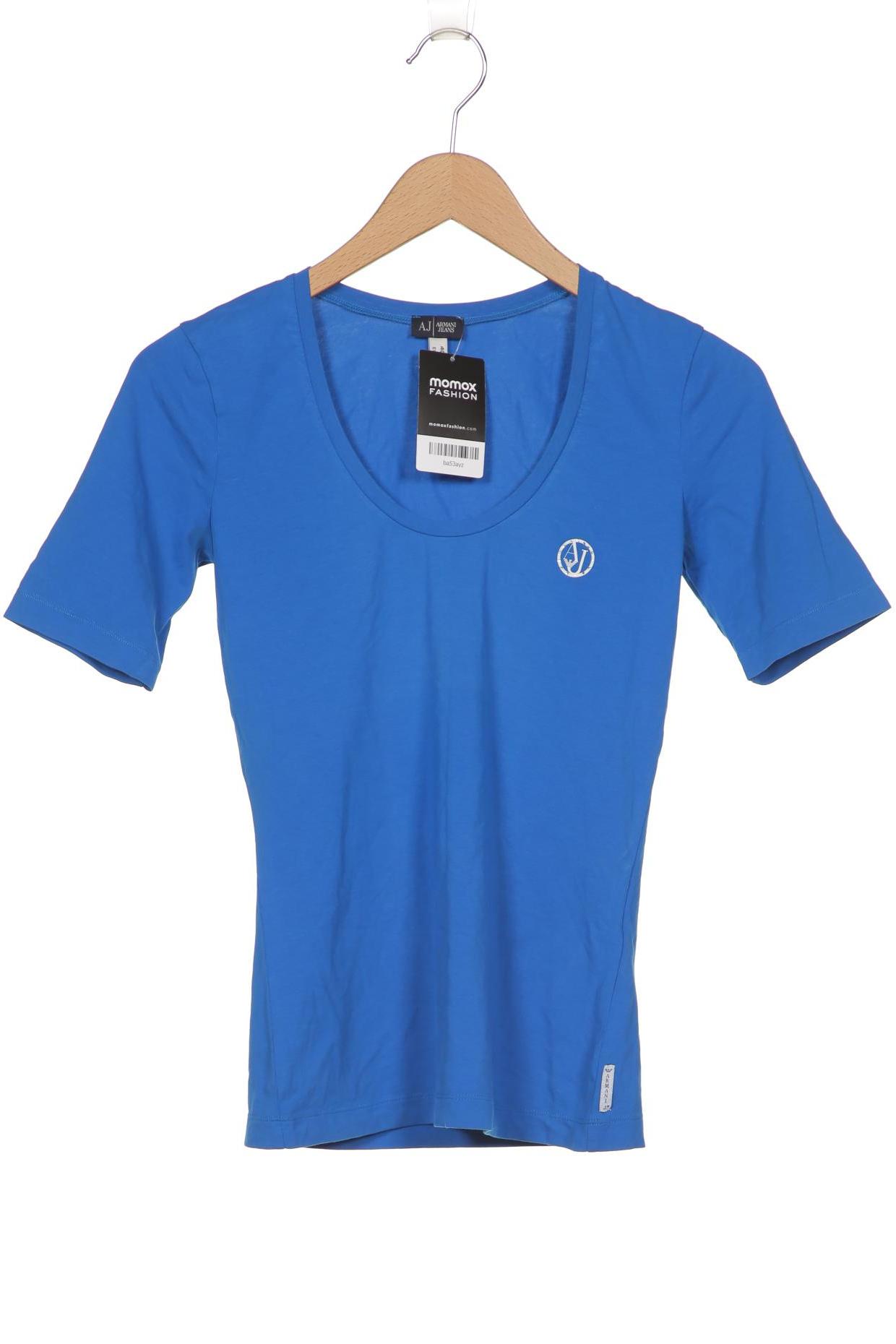 

Armani Jeans Damen T-Shirt, blau, Gr. 40