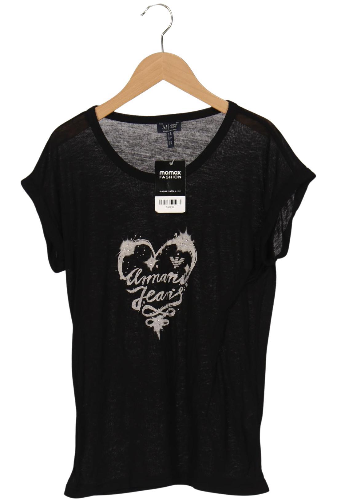 

Armani Jeans Damen T-Shirt, schwarz, Gr. 40