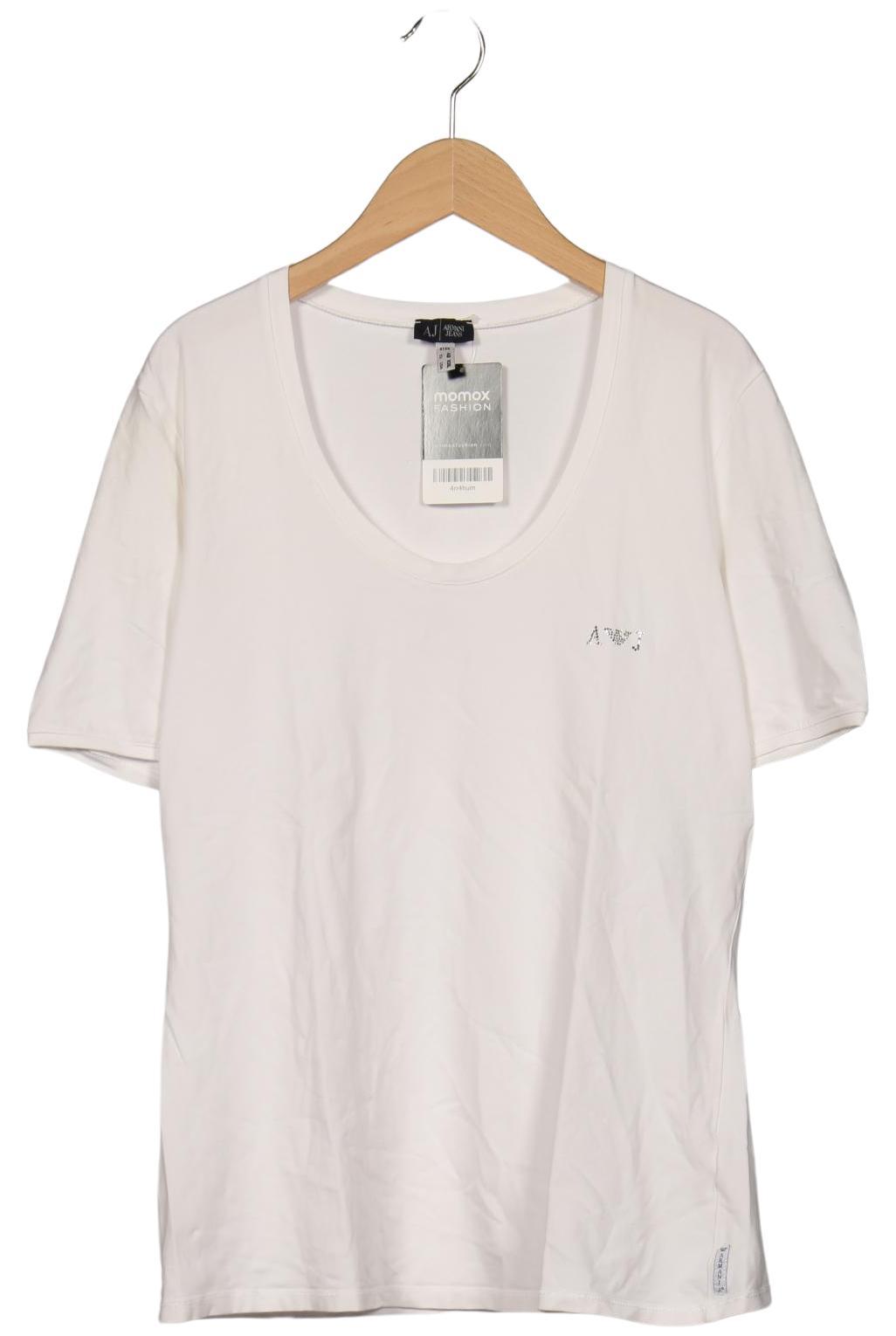 

Armani Jeans Damen T-Shirt, weiß, Gr. 48