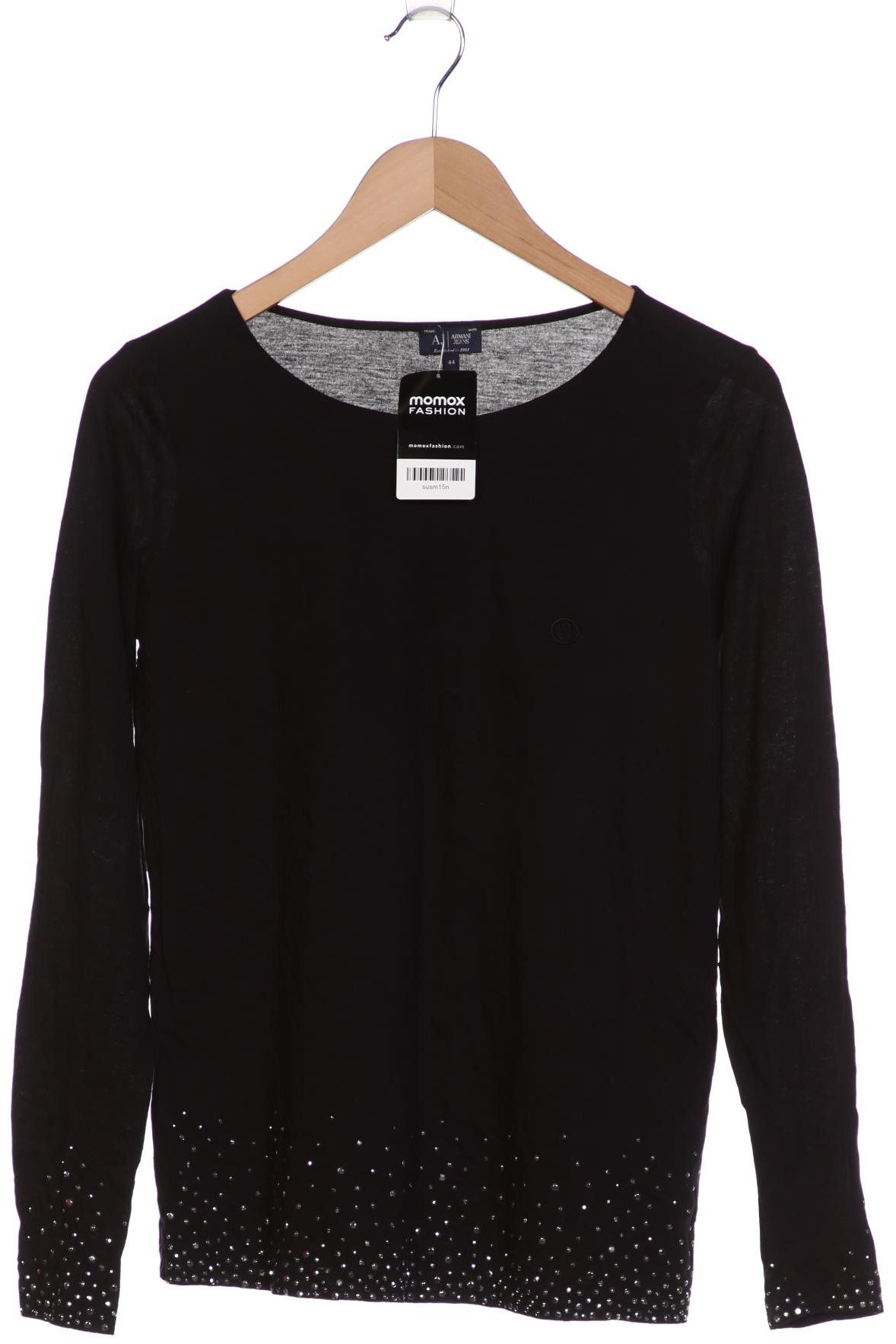 

Armani Jeans Damen Langarmshirt, schwarz, Gr. 44