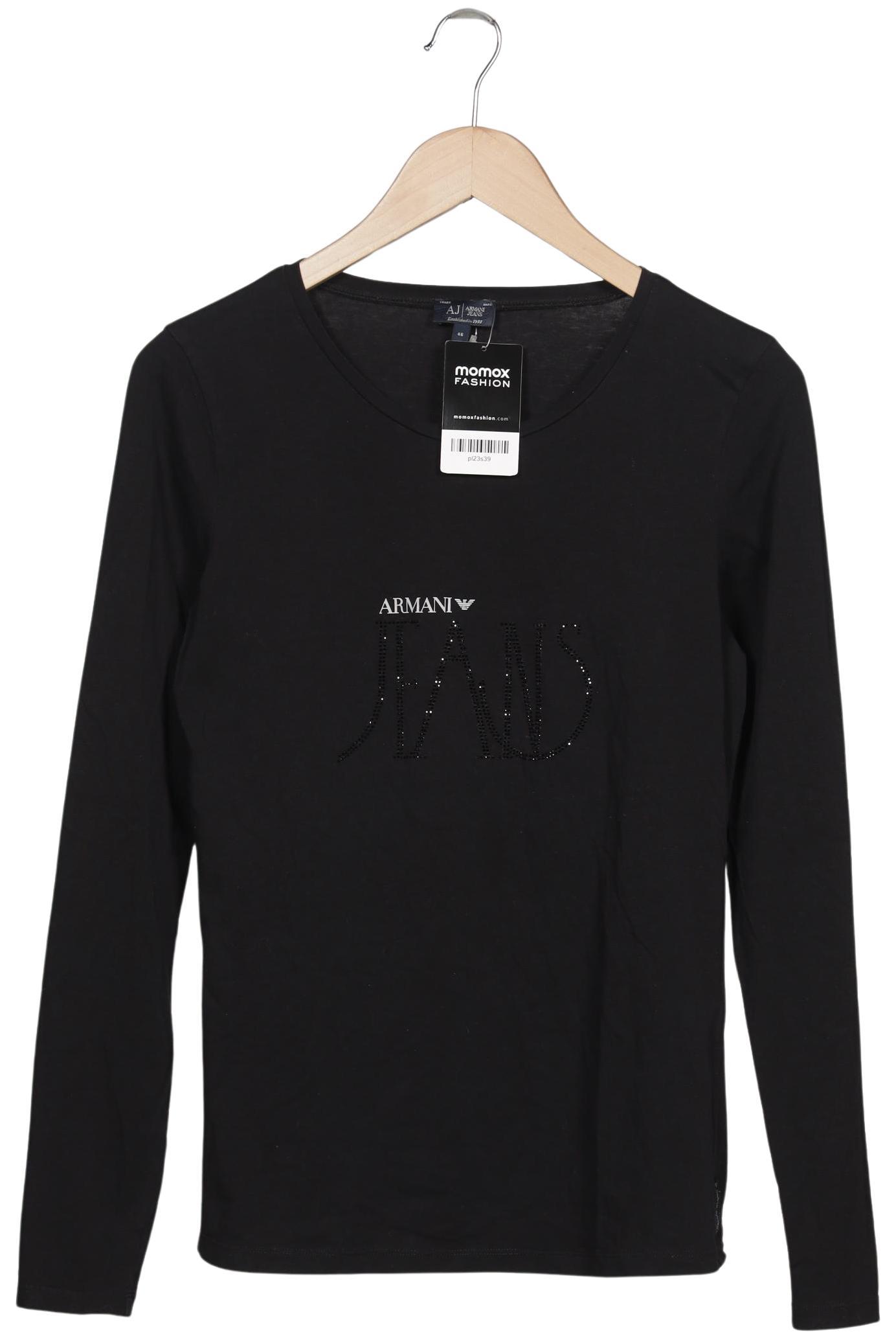 

Armani Jeans Damen Langarmshirt, schwarz, Gr. 46