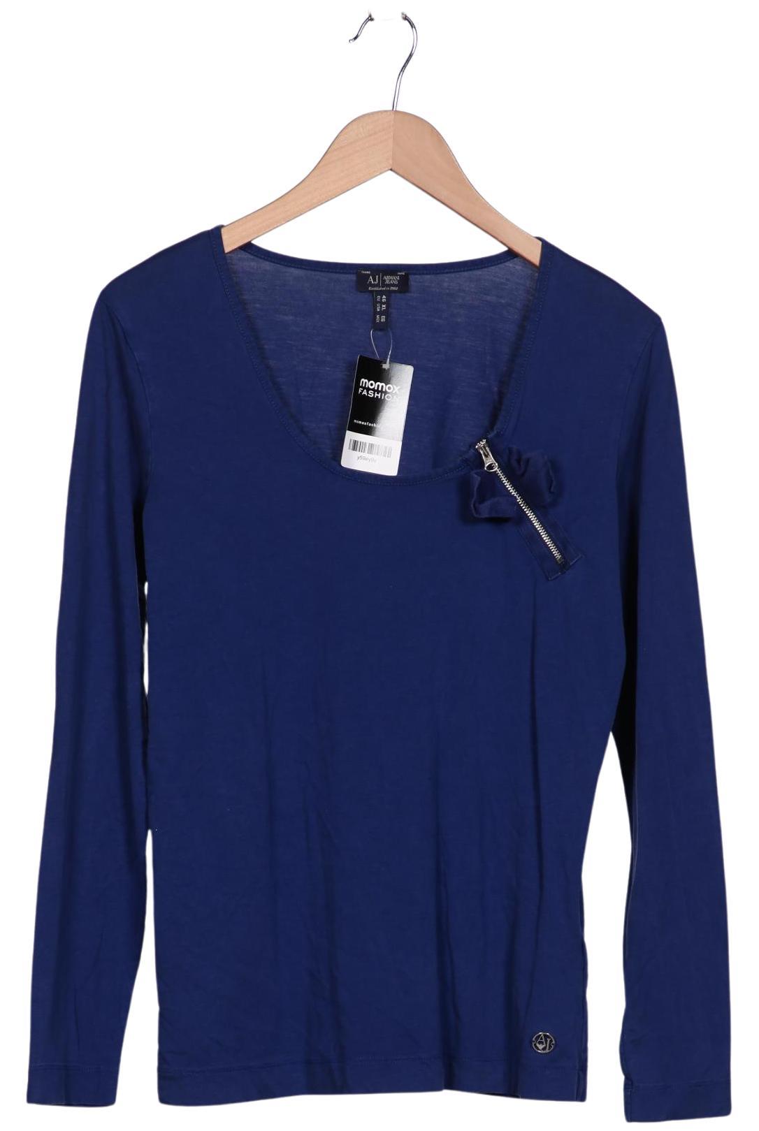

Armani Jeans Damen Langarmshirt, marineblau, Gr. 46