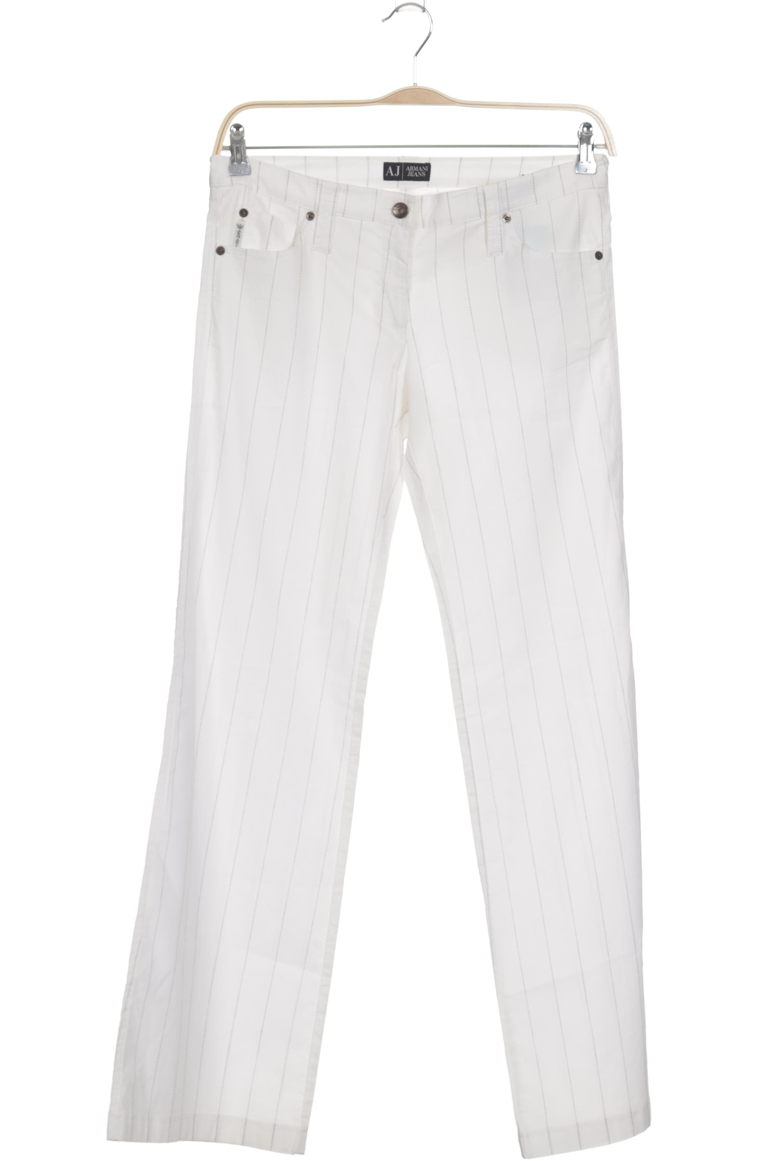 

Armani Jeans Damen Stoffhose, weiß, Gr. 40