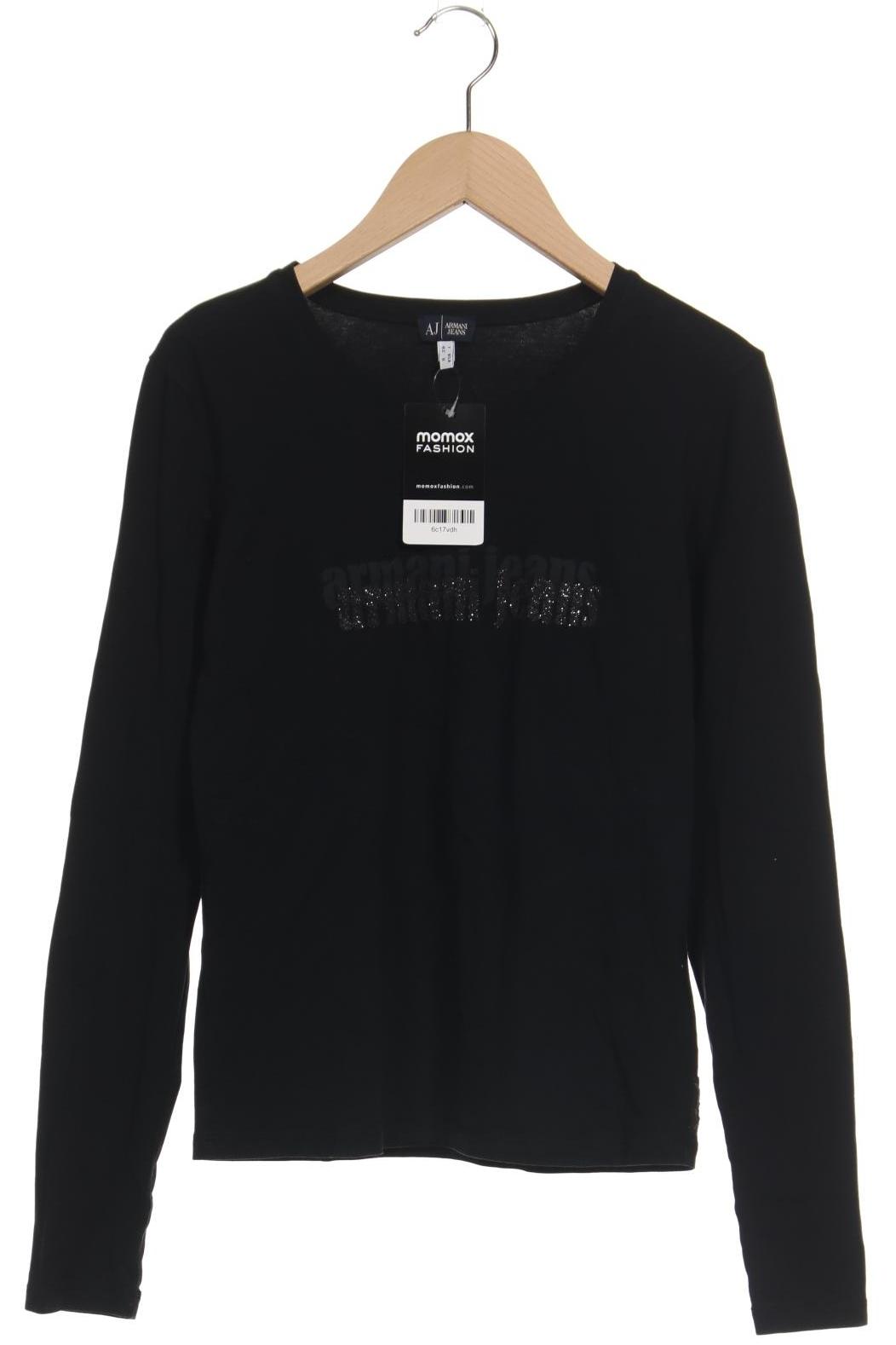 

Armani Jeans Damen Langarmshirt, schwarz, Gr. 38