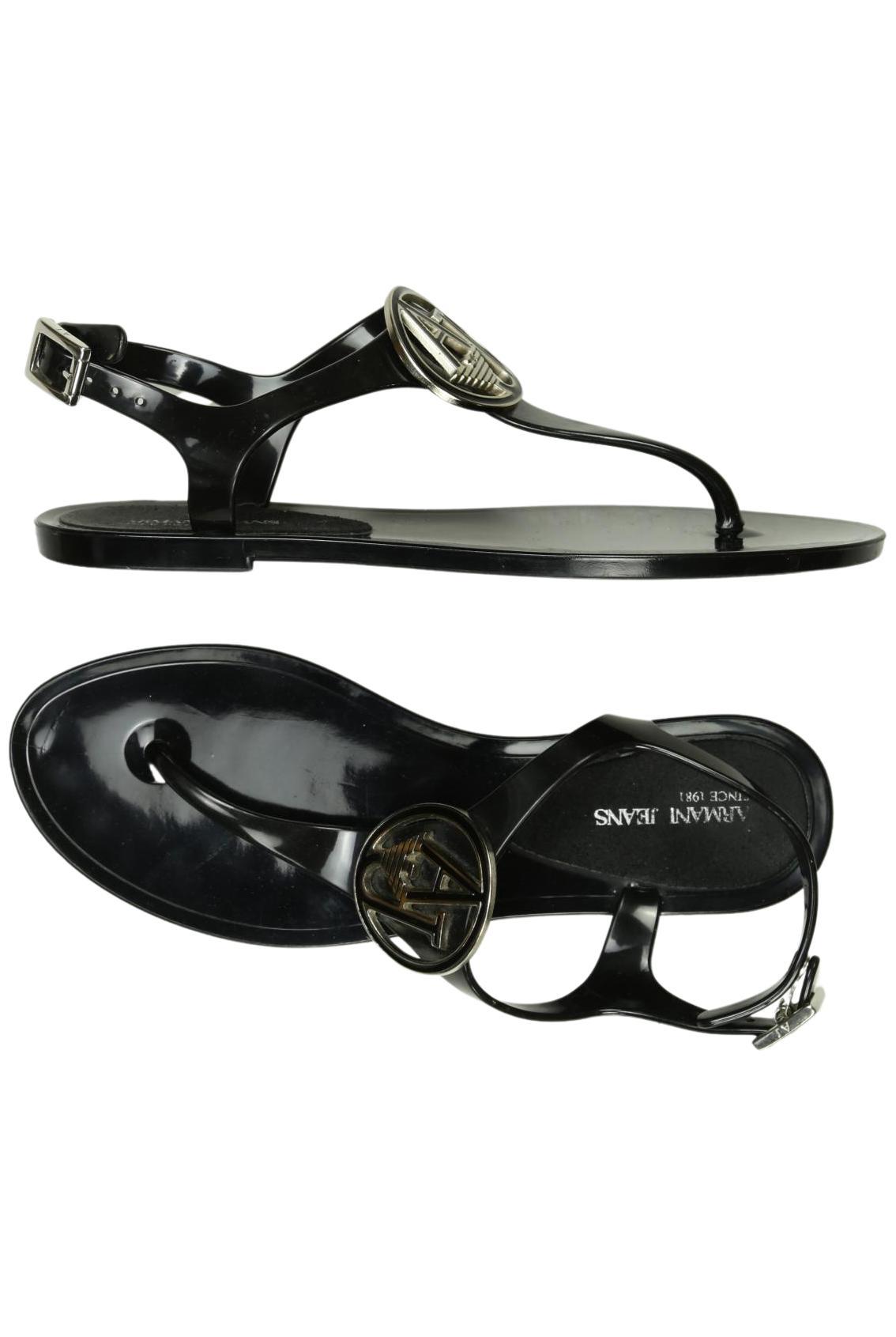 

Armani Jeans Damen Sandale, schwarz, Gr. 37