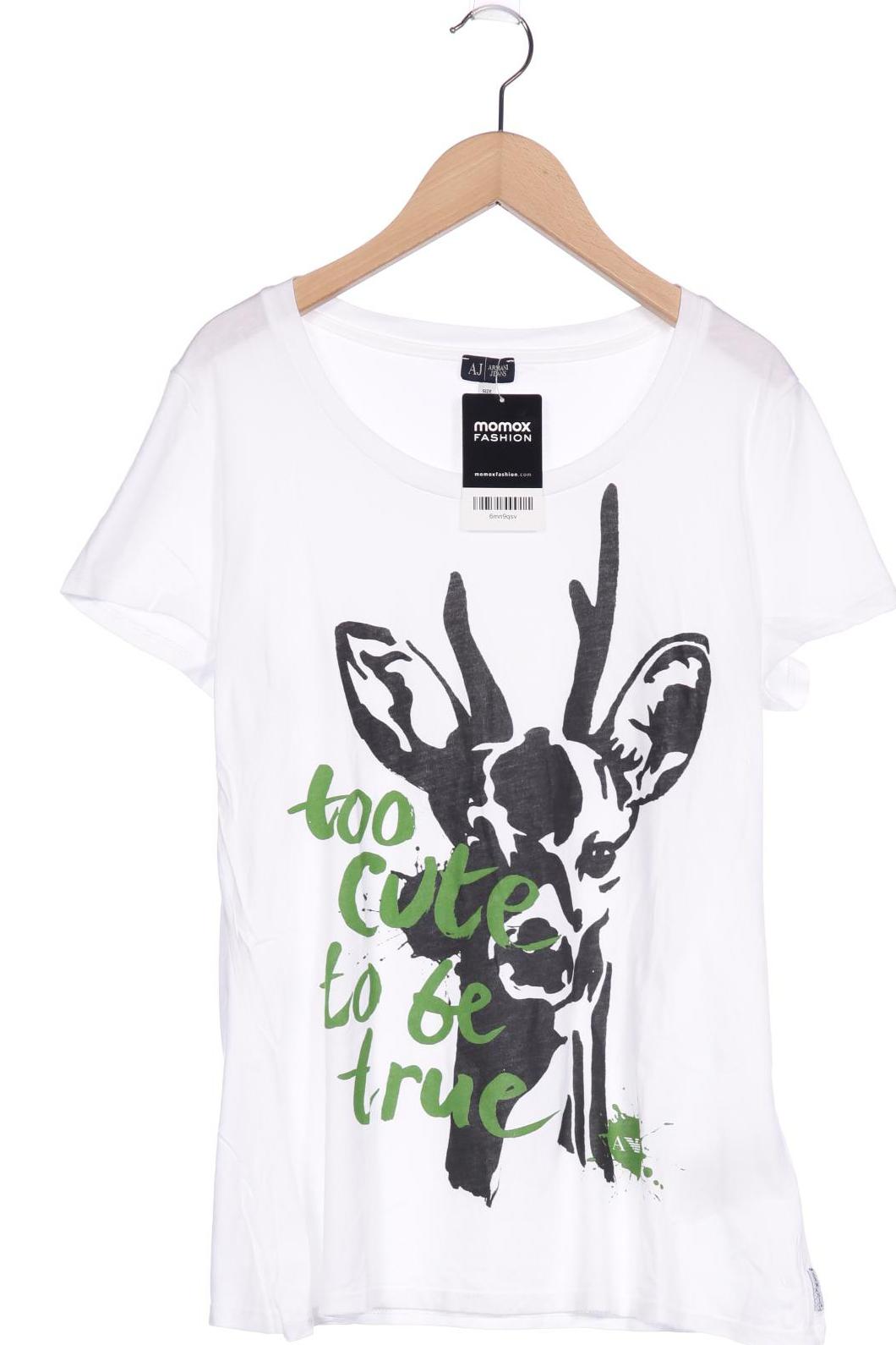 

Armani Jeans Damen T-Shirt, weiß