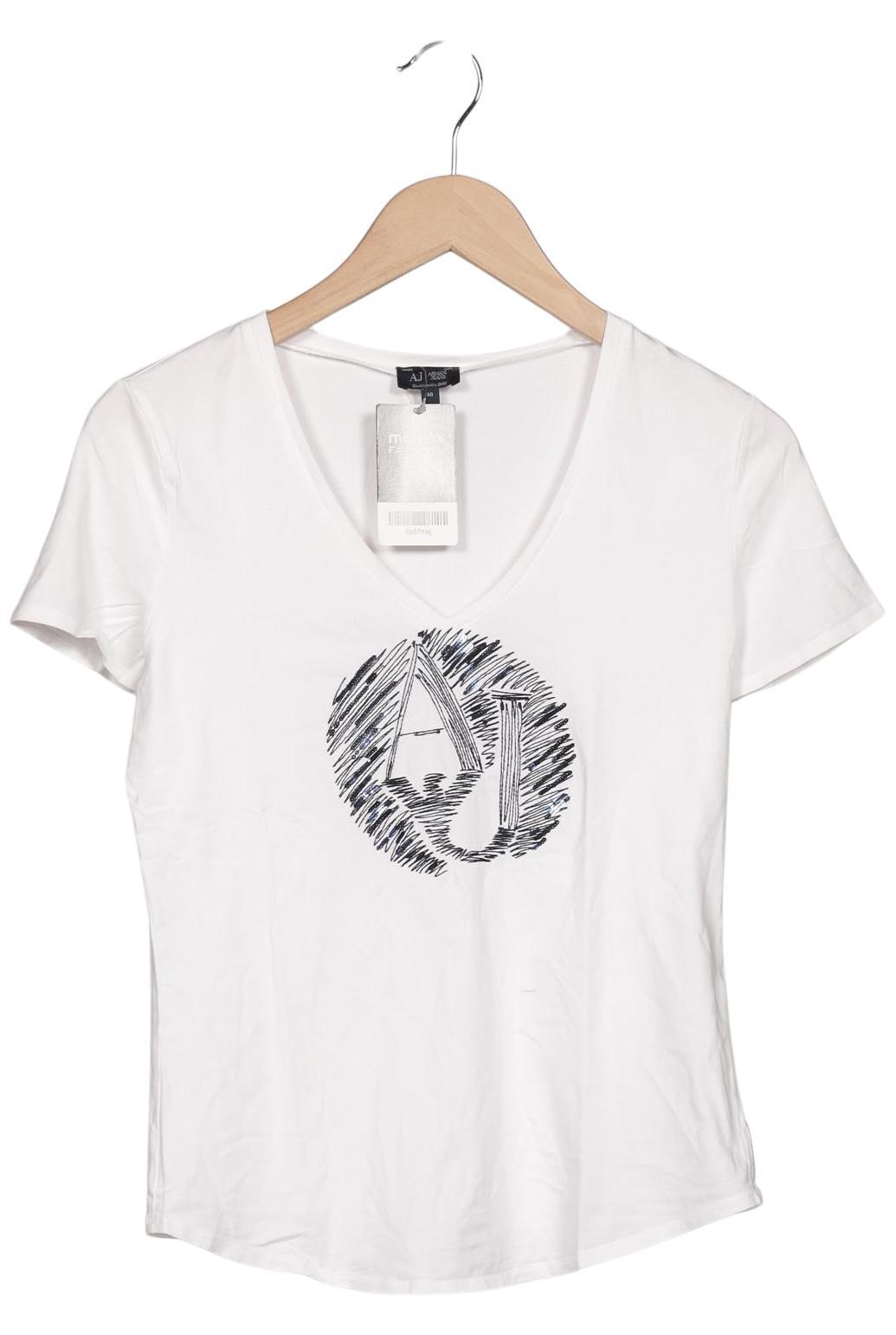 

Armani Jeans Damen T-Shirt, weiß, Gr. 40