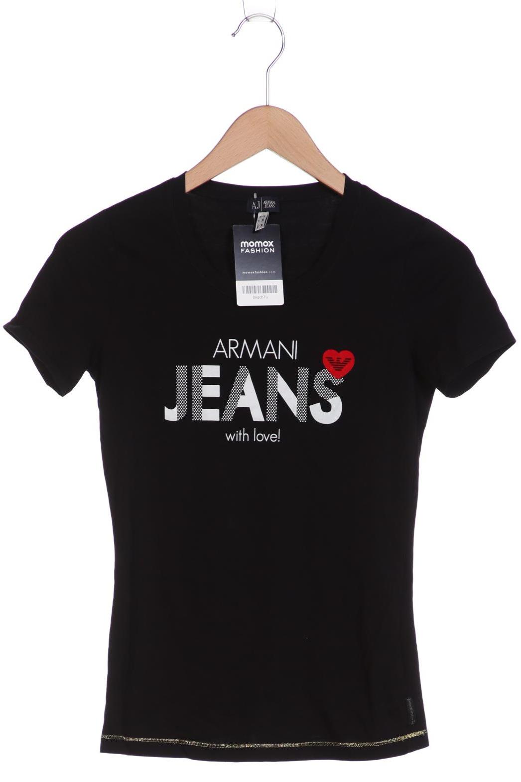 

Armani Jeans Damen T-Shirt, schwarz, Gr. 42
