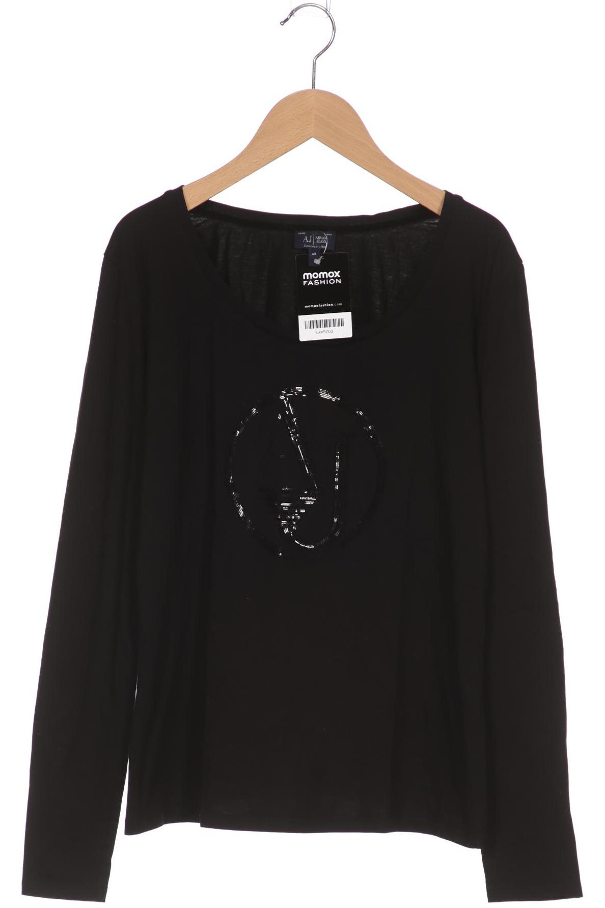 

Armani Jeans Damen Langarmshirt, schwarz, Gr. 44