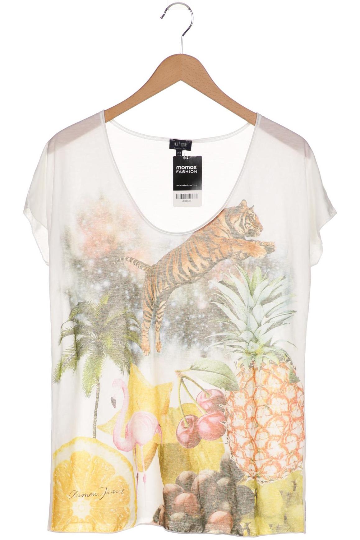 

Armani Jeans Damen T-Shirt, mehrfarbig, Gr. 48