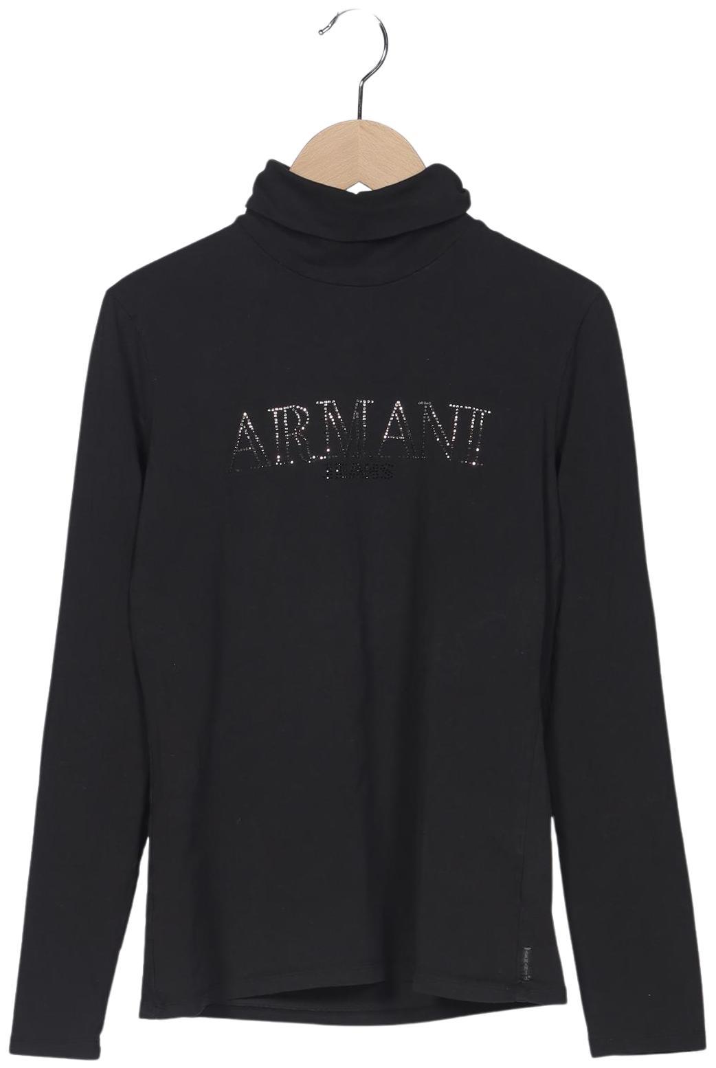 

Armani Jeans Damen Langarmshirt, schwarz, Gr. 44