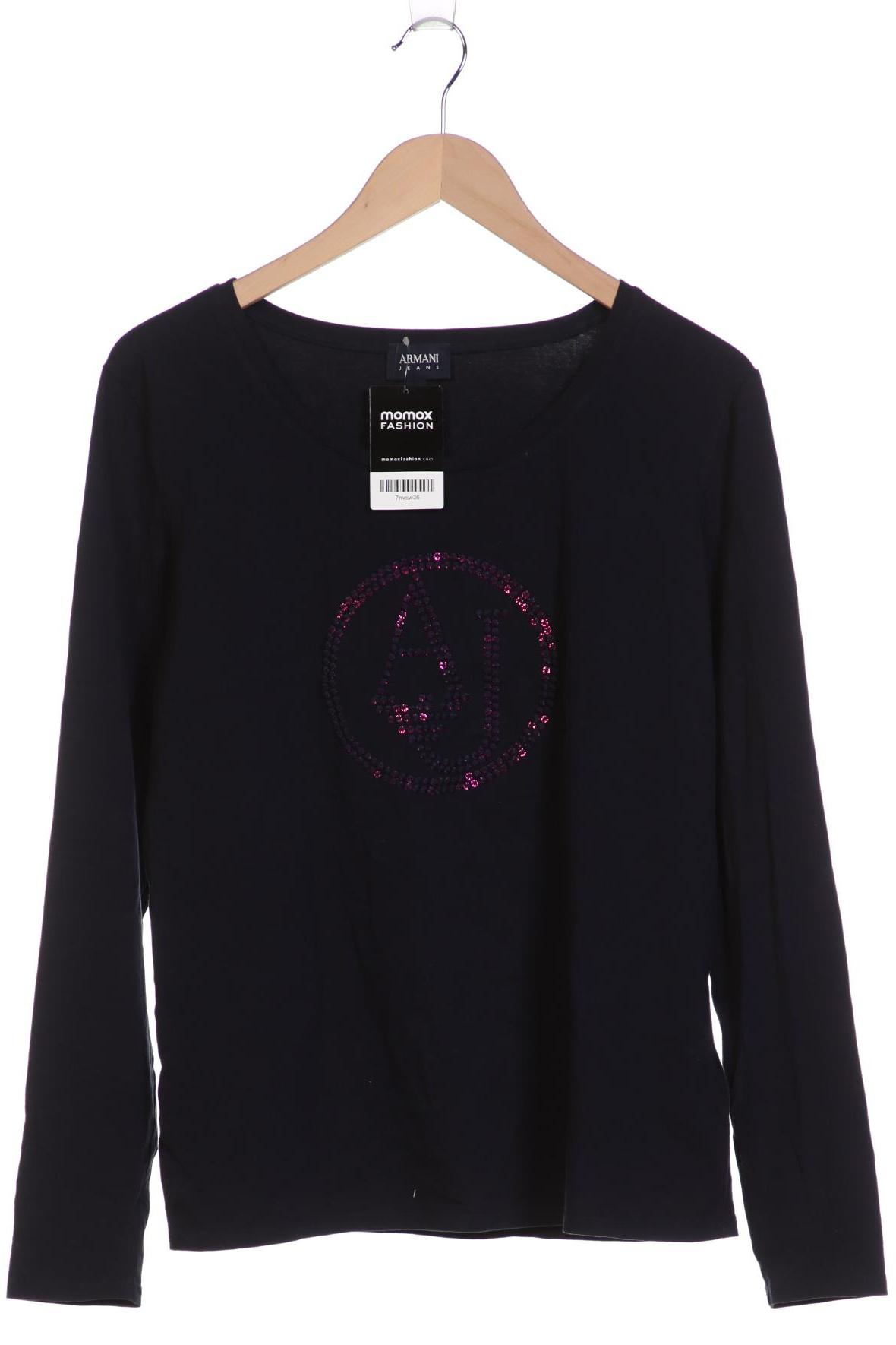 

Armani Jeans Damen Langarmshirt, marineblau, Gr. 48