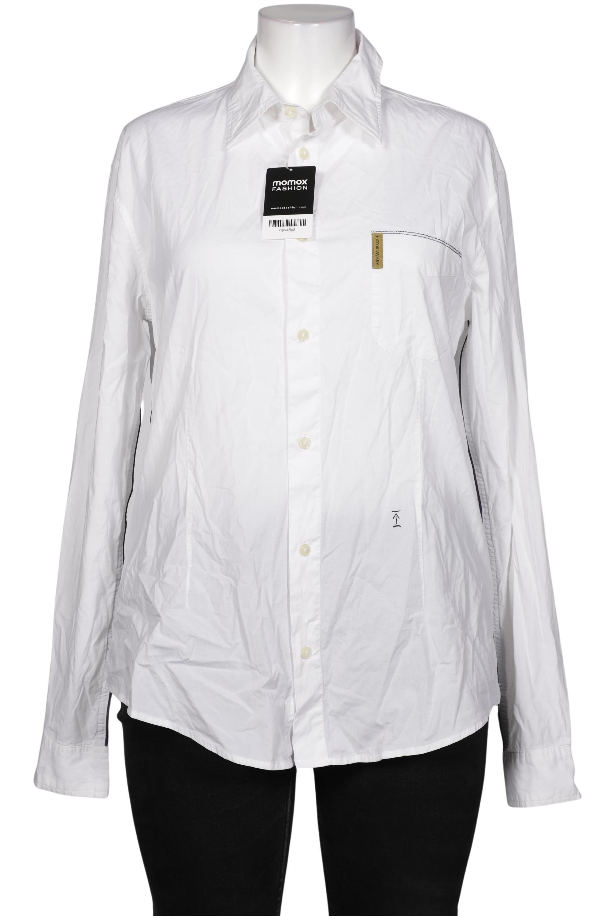 

Armani Jeans Damen Bluse, weiß, Gr. 46