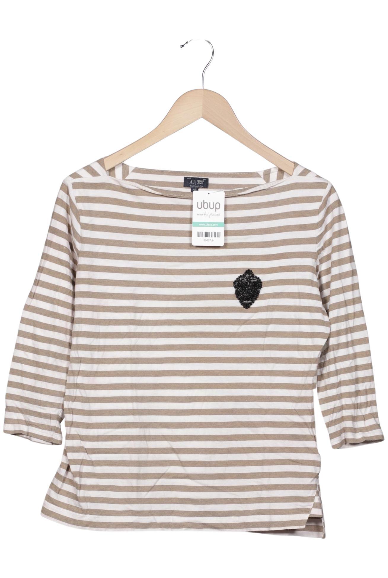 

Armani Jeans Damen Langarmshirt, beige, Gr. 48