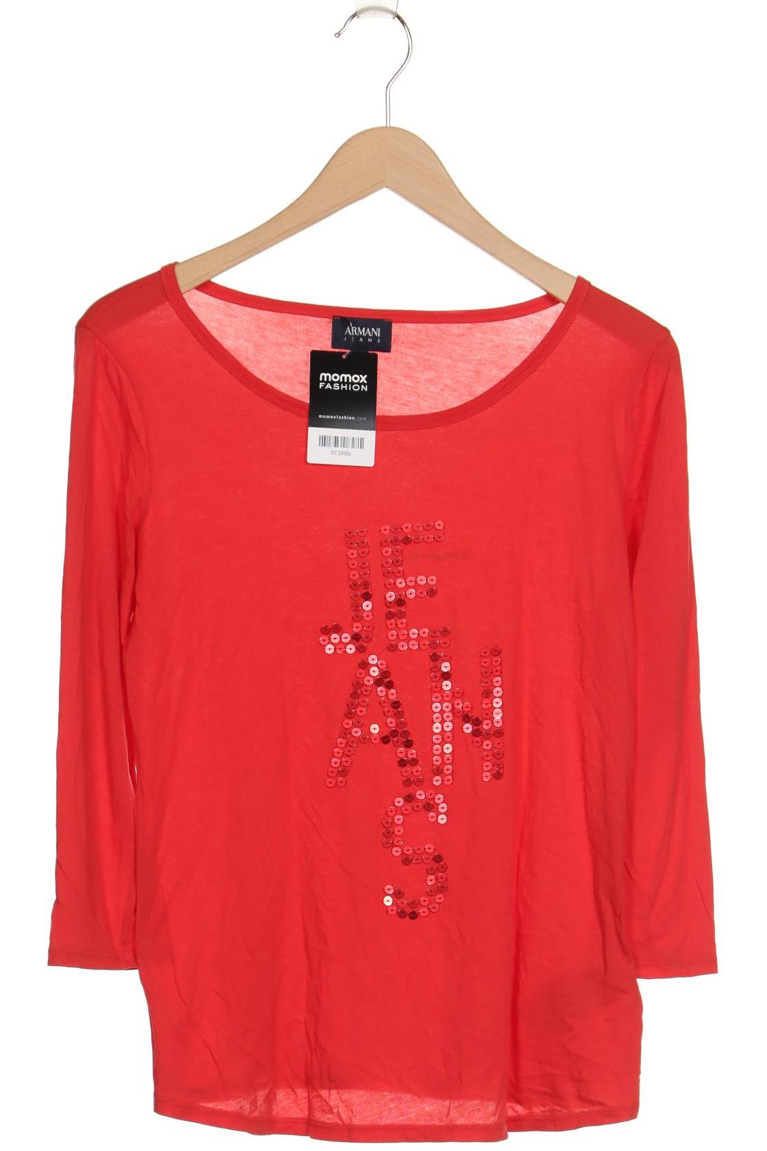 

Armani Jeans Damen Langarmshirt, rot, Gr. 36