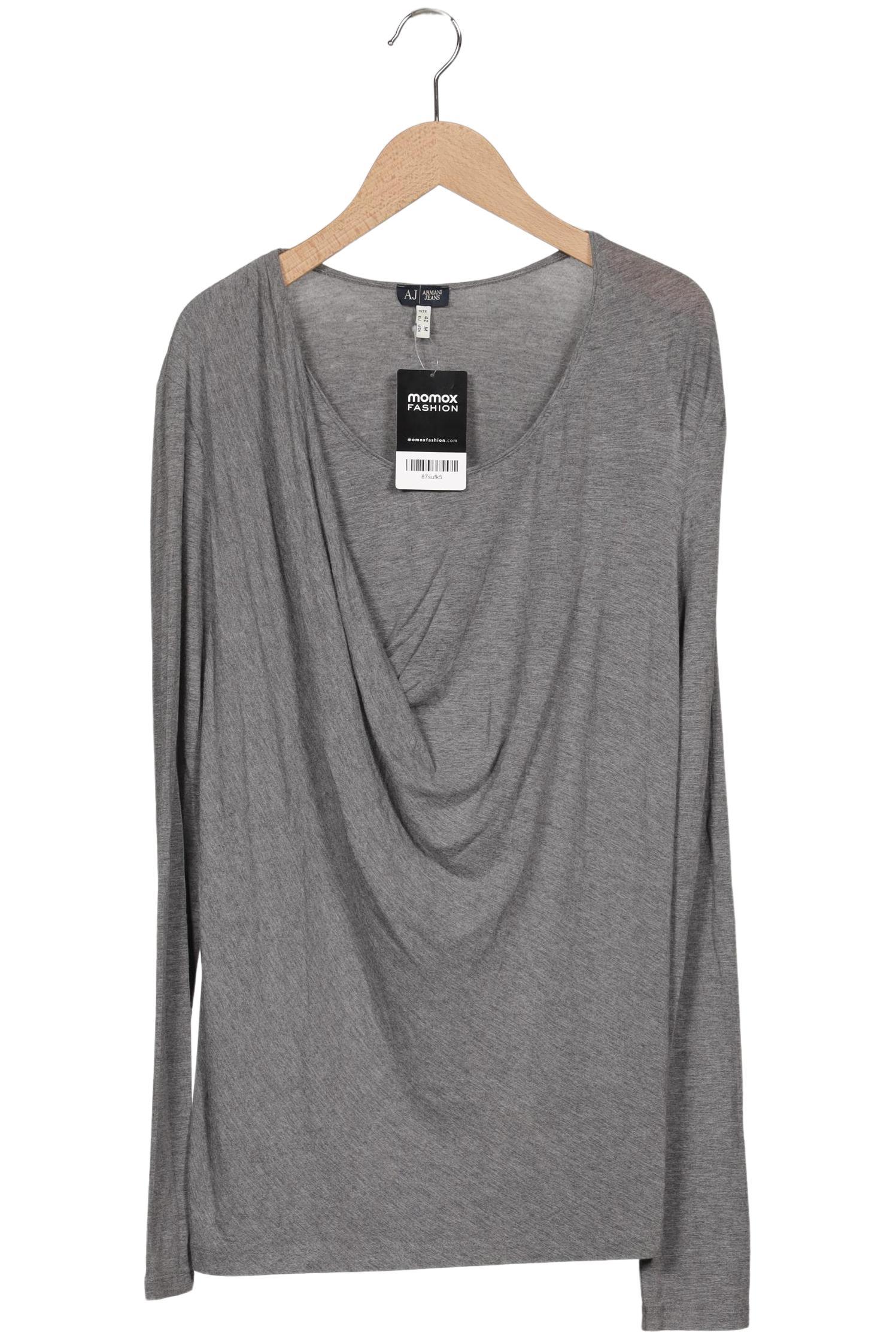 

Armani Jeans Damen Langarmshirt, grau, Gr. 42