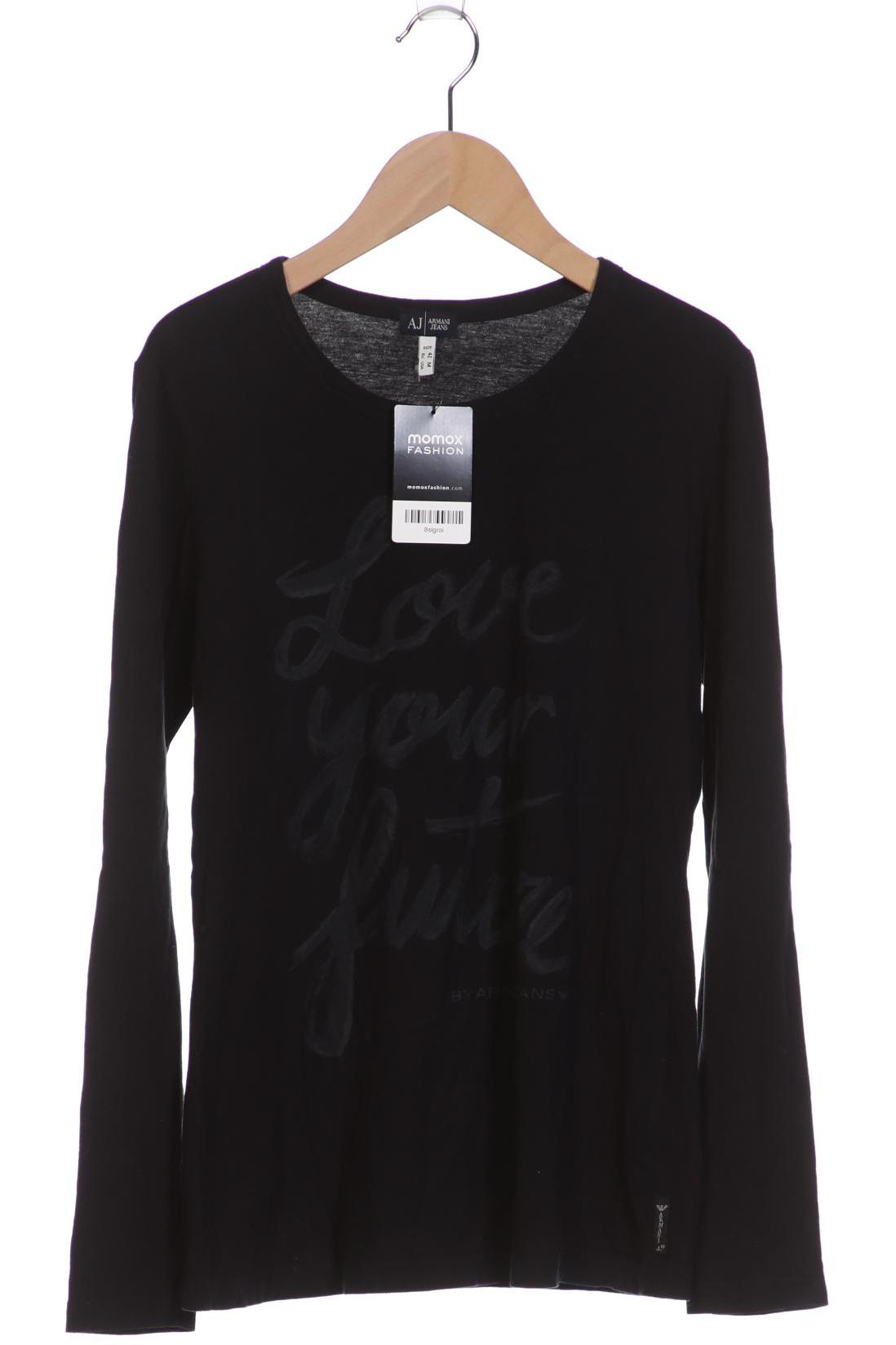 

Armani Jeans Damen Langarmshirt, schwarz