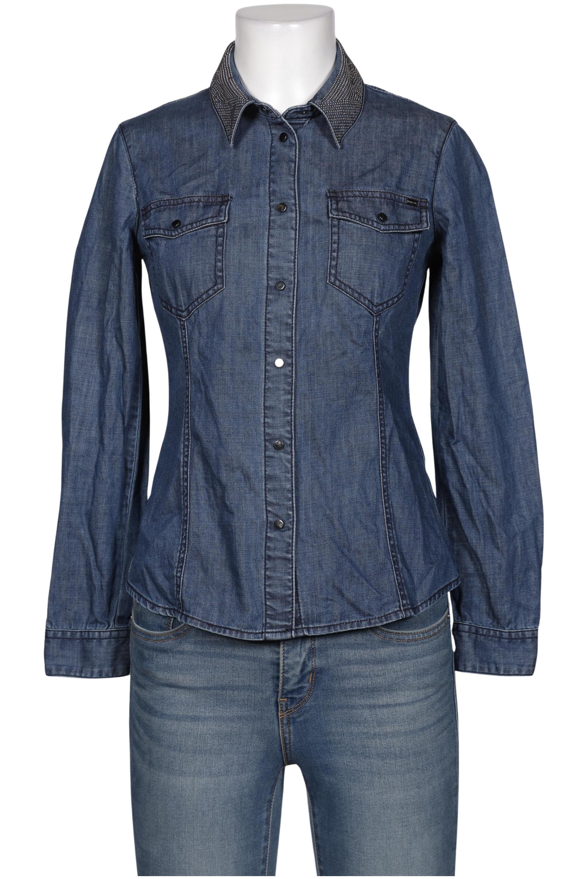 

Armani Jeans Damen Bluse, marineblau, Gr. 38