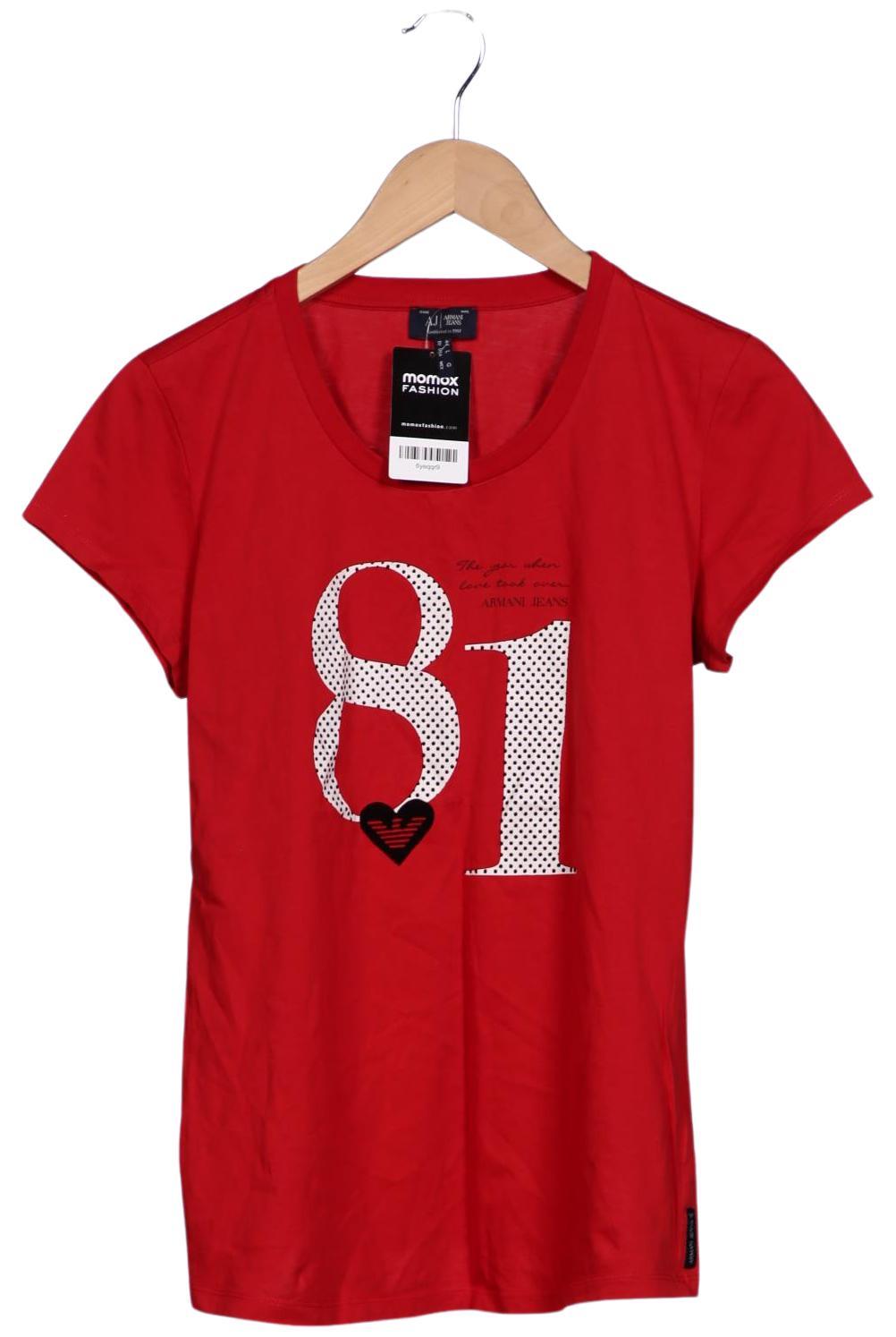 

Armani Jeans Damen T-Shirt, rot, Gr. 44