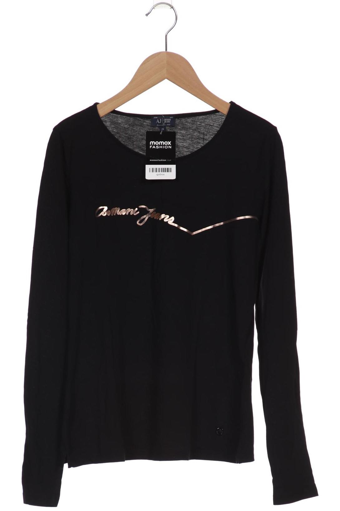 

Armani Jeans Damen Langarmshirt, schwarz