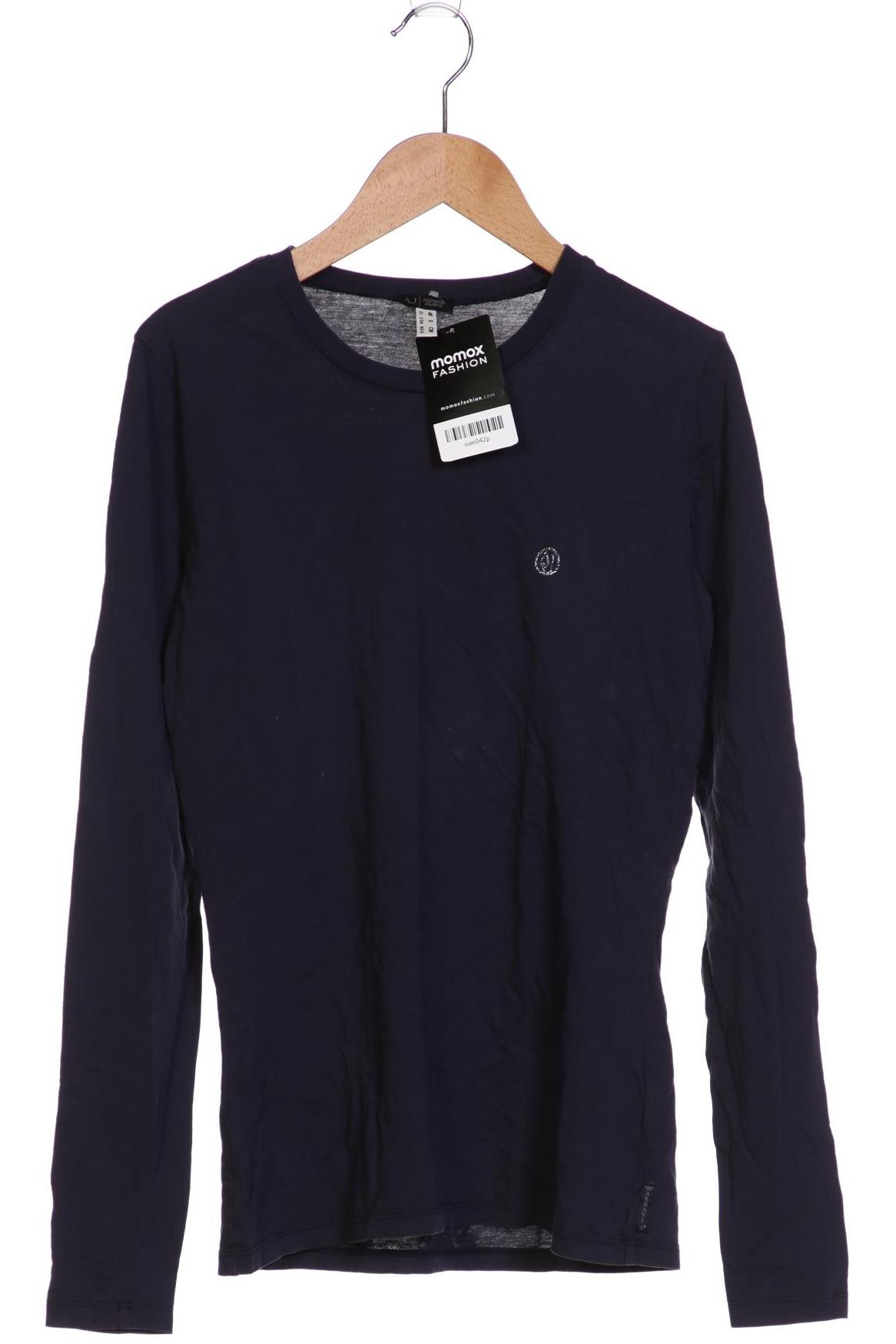 

Armani Jeans Damen Langarmshirt, marineblau