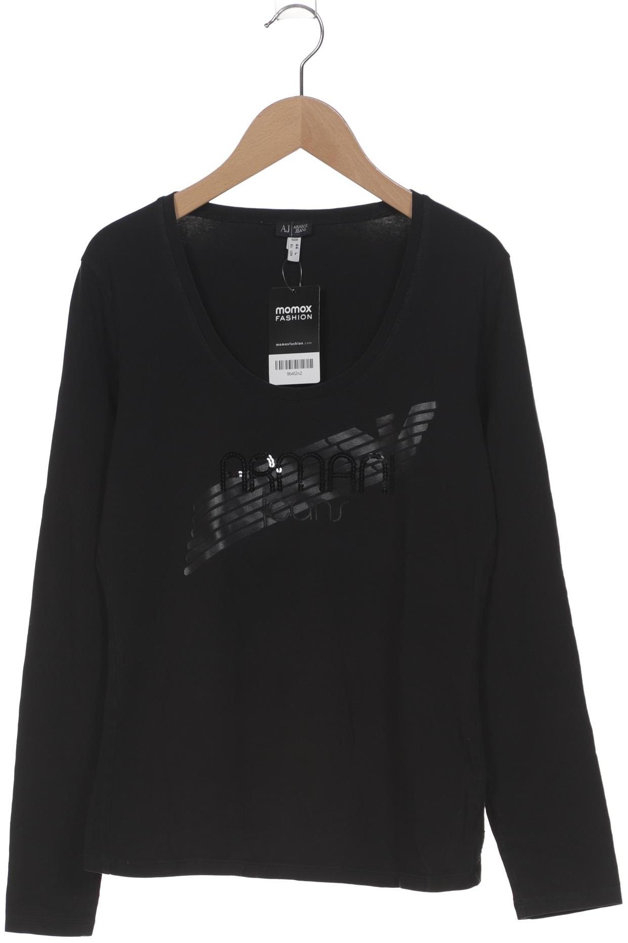 

Armani Jeans Damen Langarmshirt, schwarz, Gr. 44