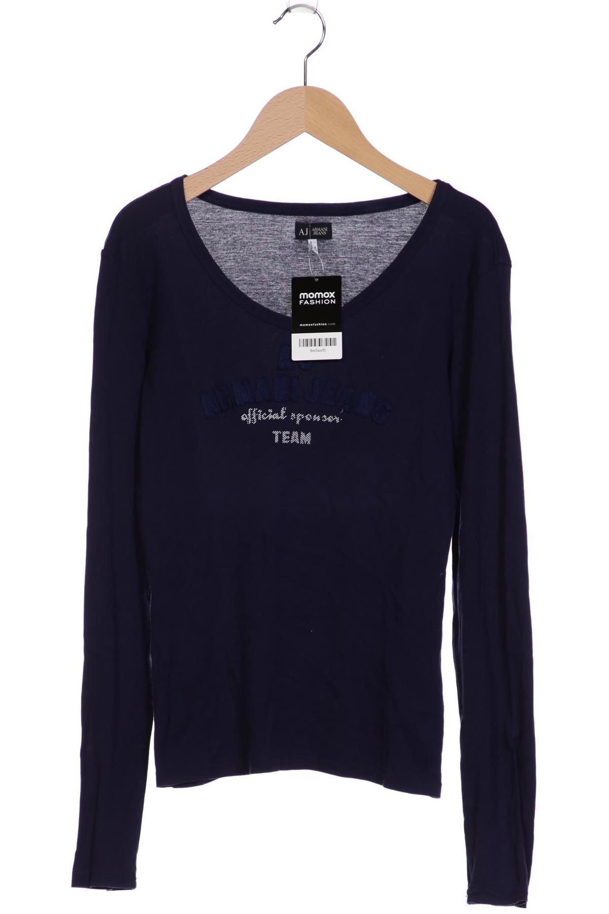 

Armani Jeans Damen Langarmshirt, marineblau, Gr. 42
