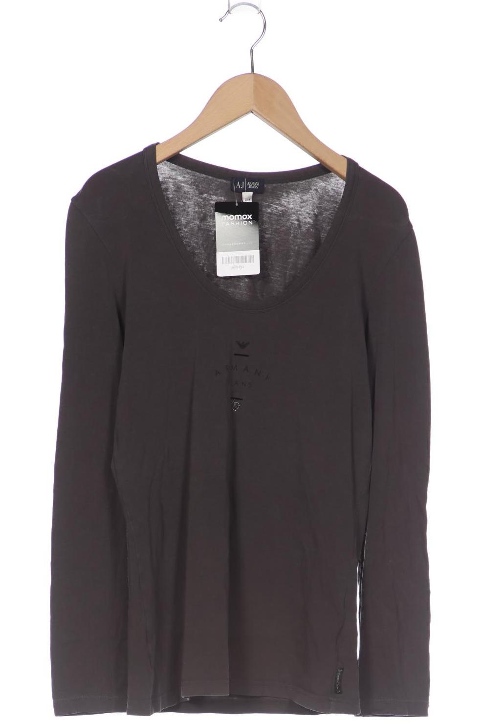

Armani Jeans Damen Langarmshirt, grau