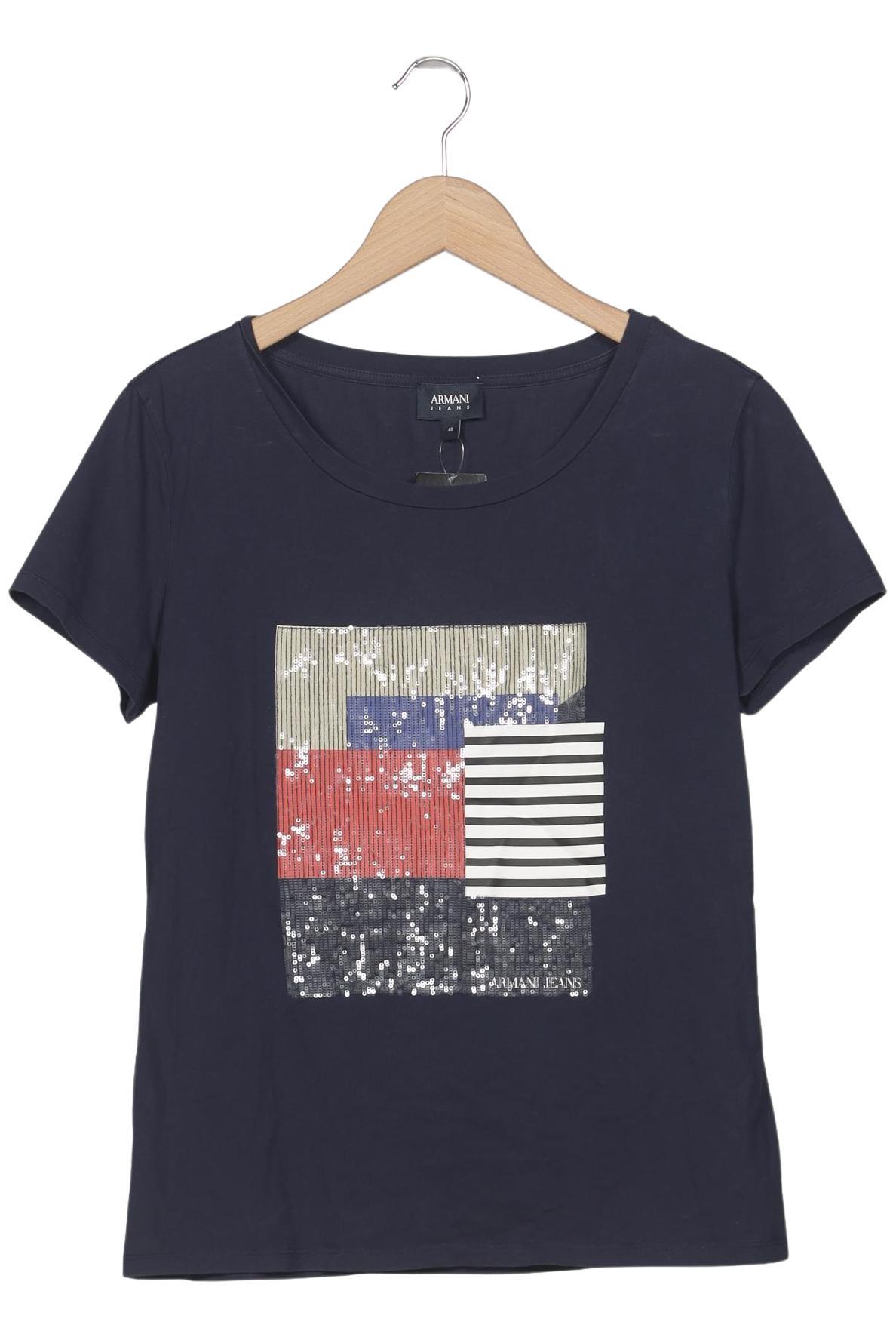 

Armani Jeans Damen T-Shirt, marineblau, Gr. 48