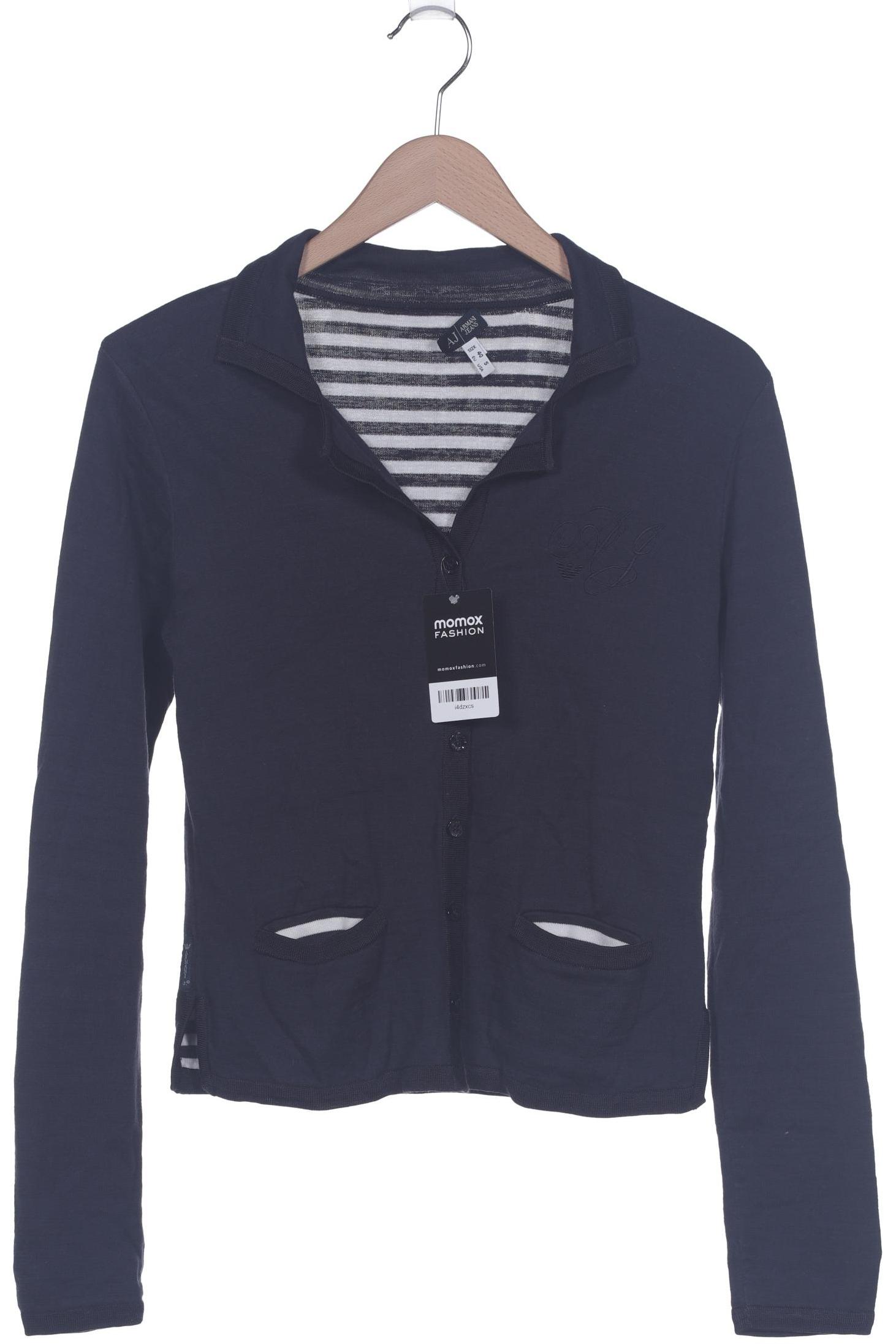 

Armani Jeans Damen Strickjacke, marineblau