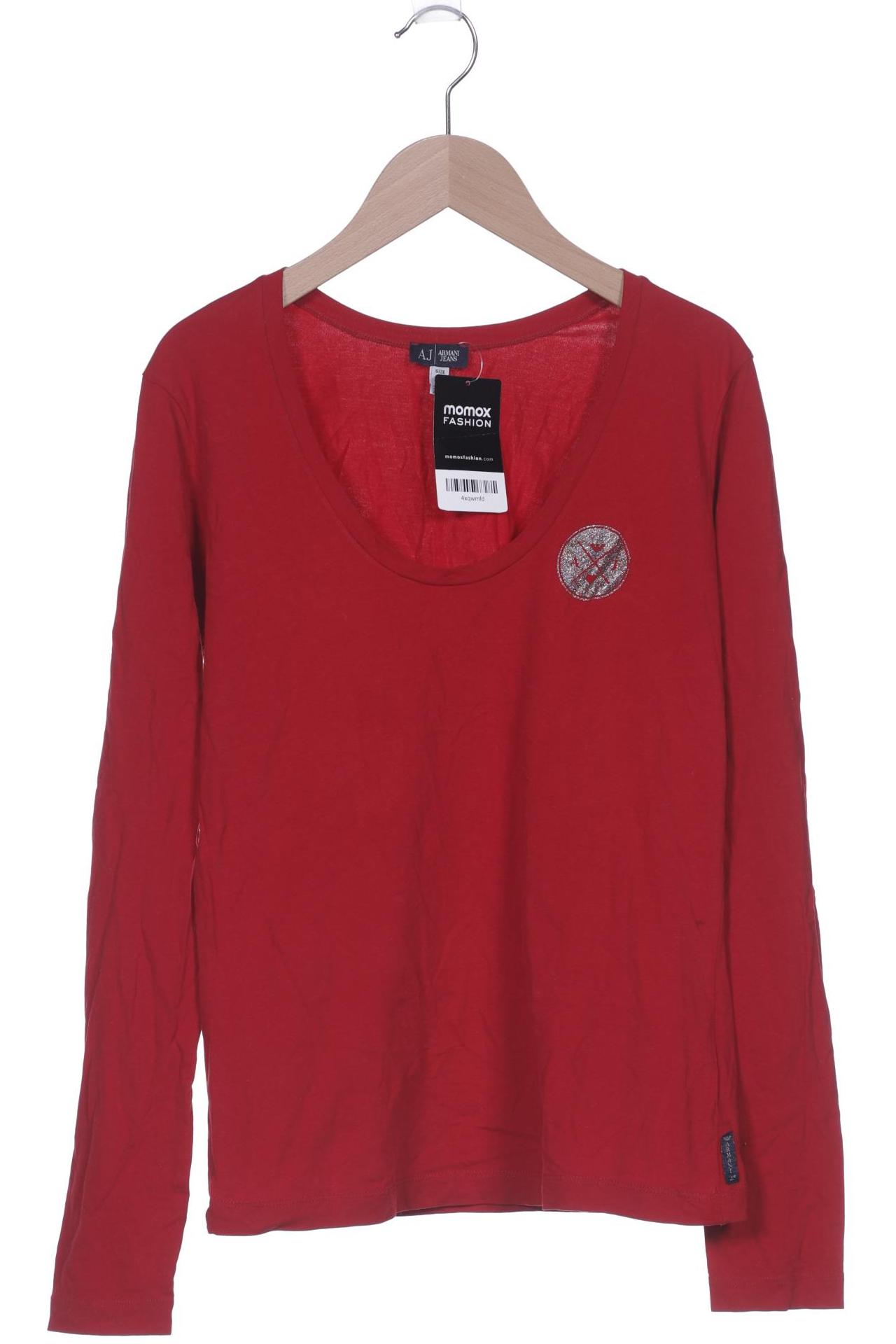 

Armani Jeans Damen Langarmshirt, rot, Gr. 44