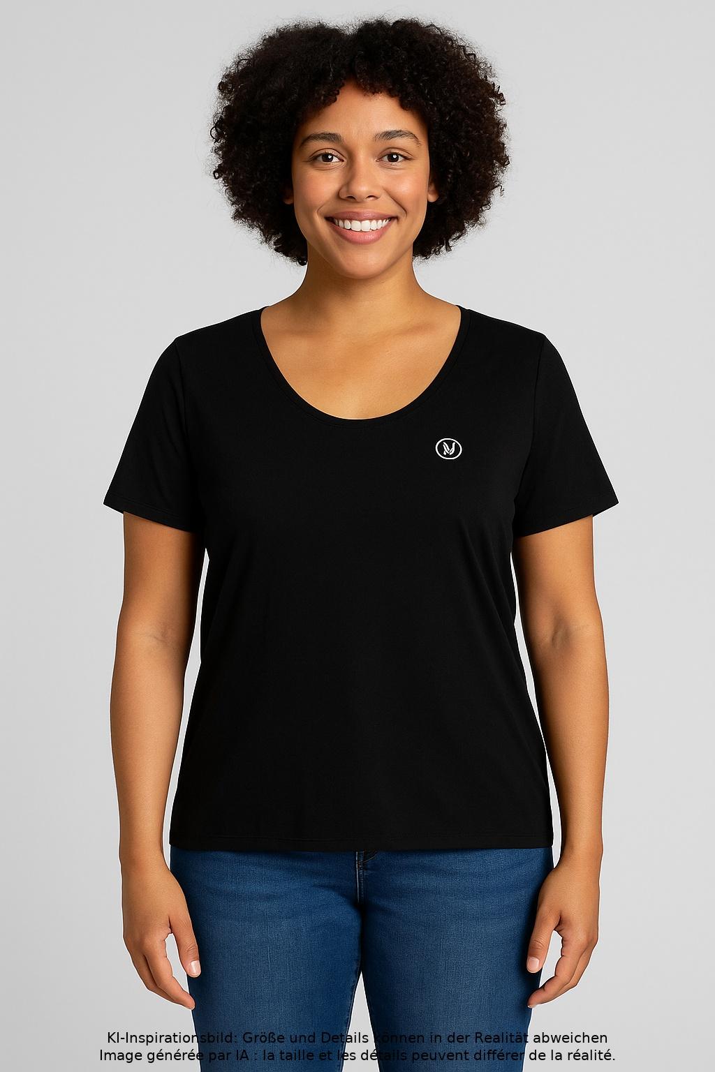 

Armani Jeans Damen T-Shirt, schwarz, Gr. 48