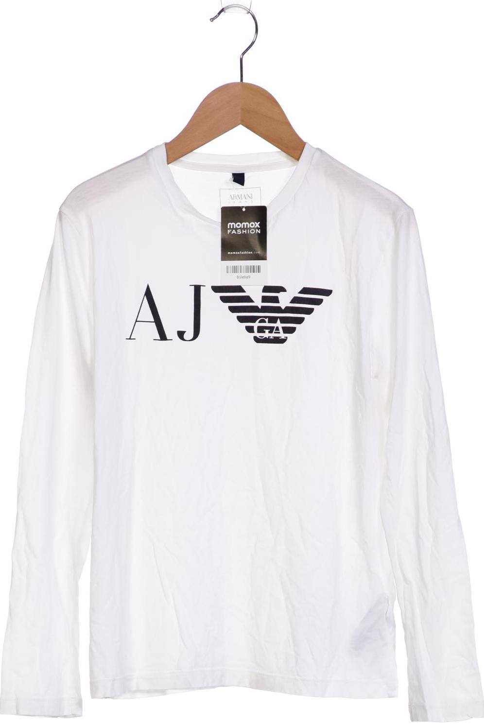 

Armani Jeans Damen Langarmshirt, weiß, Gr. 36