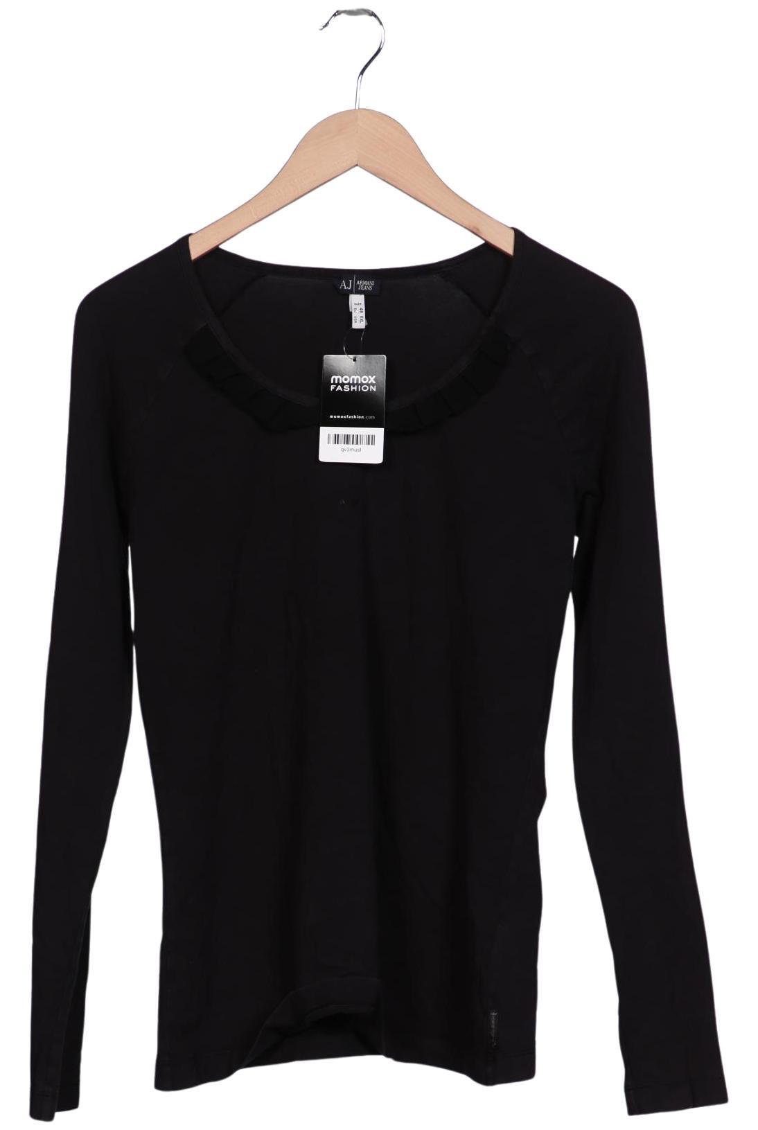 

Armani Jeans Damen Langarmshirt, schwarz, Gr. 48