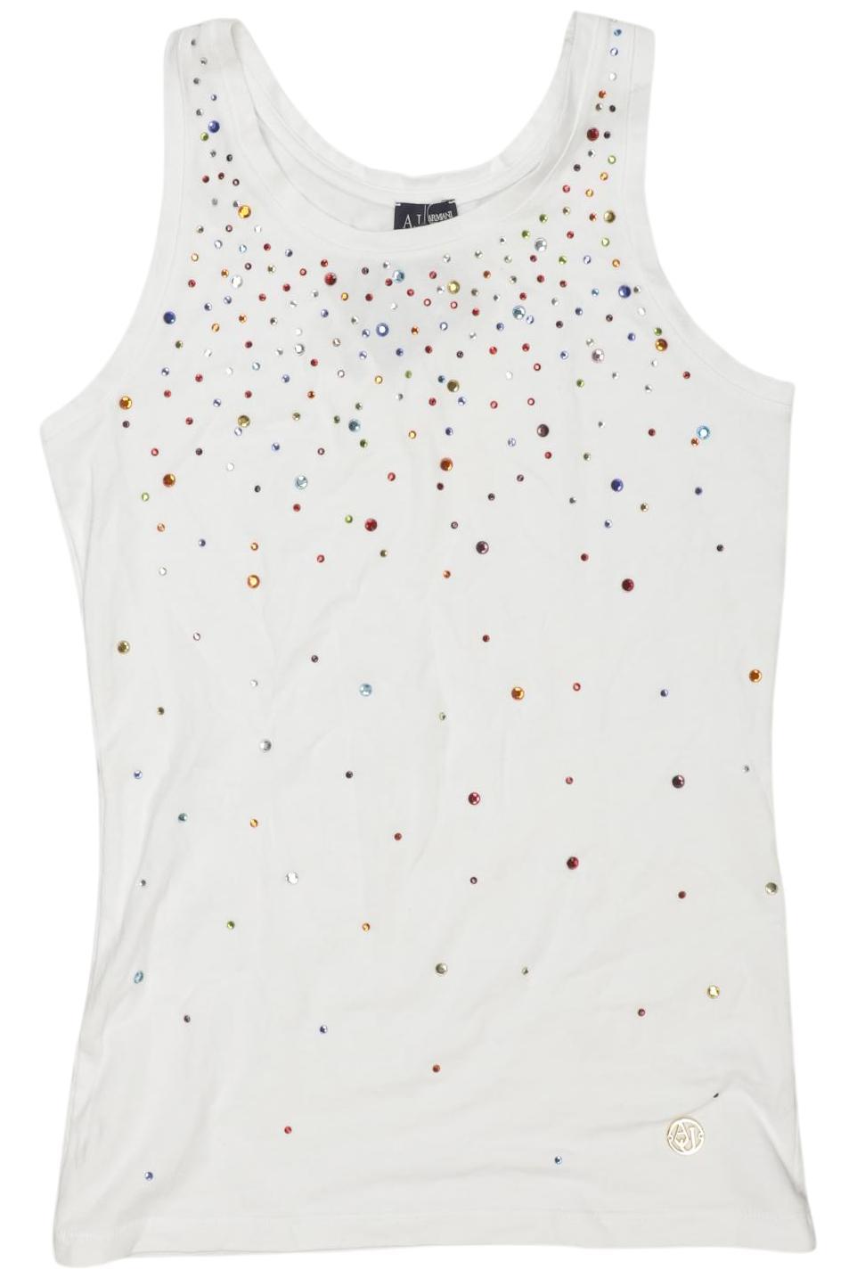 

Armani Jeans Damen Top, weiß, Gr. 40