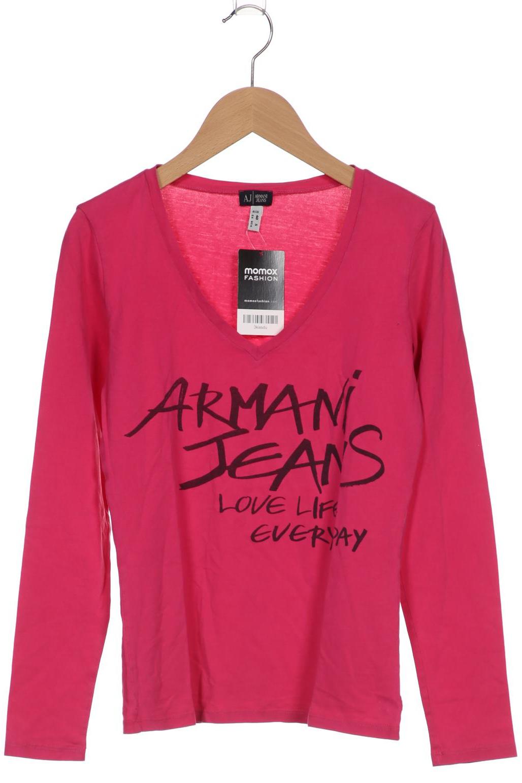 

Armani Jeans Damen Langarmshirt, pink, Gr. 40