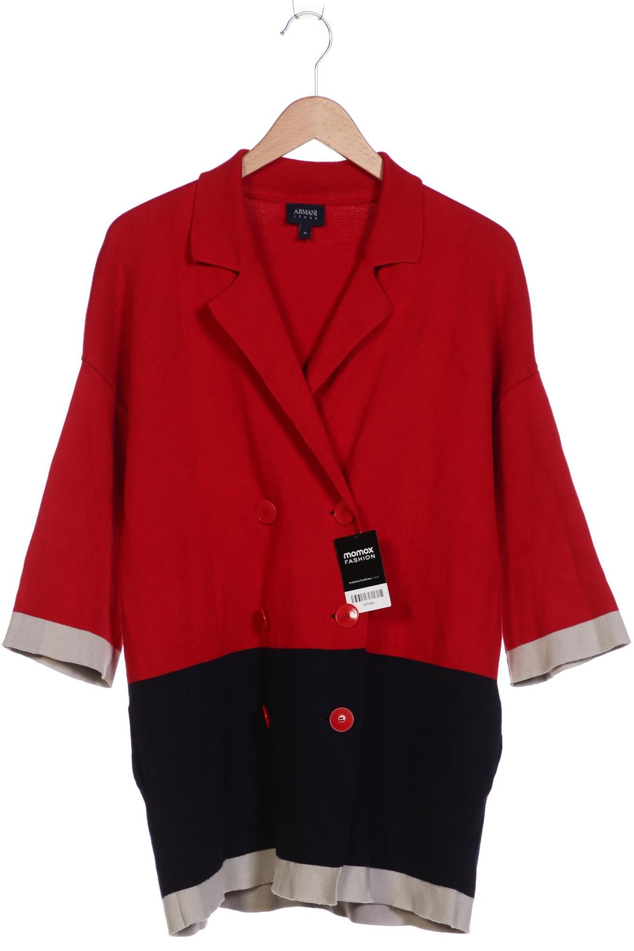 

Armani Jeans Damen Strickjacke, rot, Gr. 34