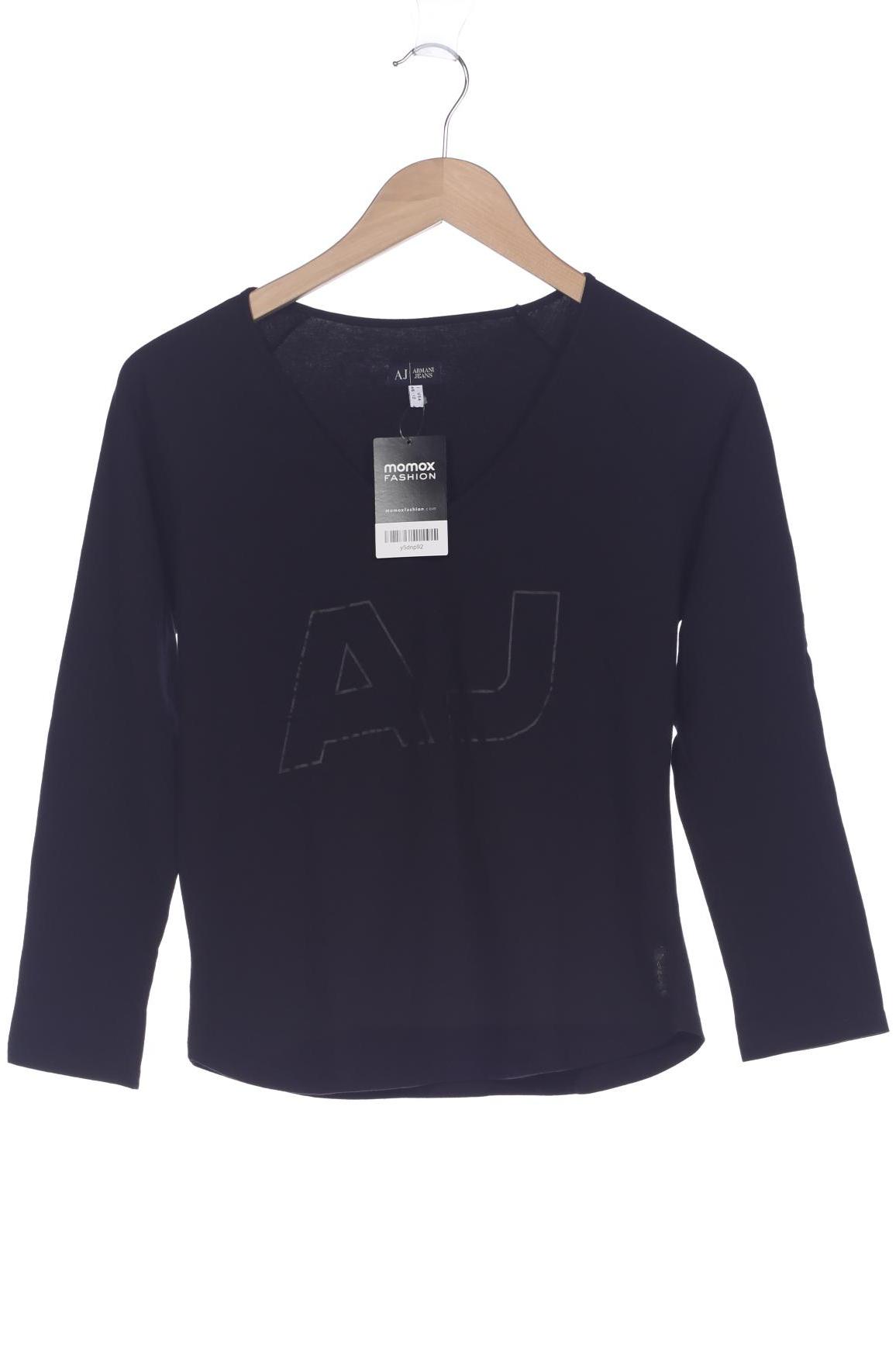 

Armani Jeans Damen Langarmshirt, schwarz