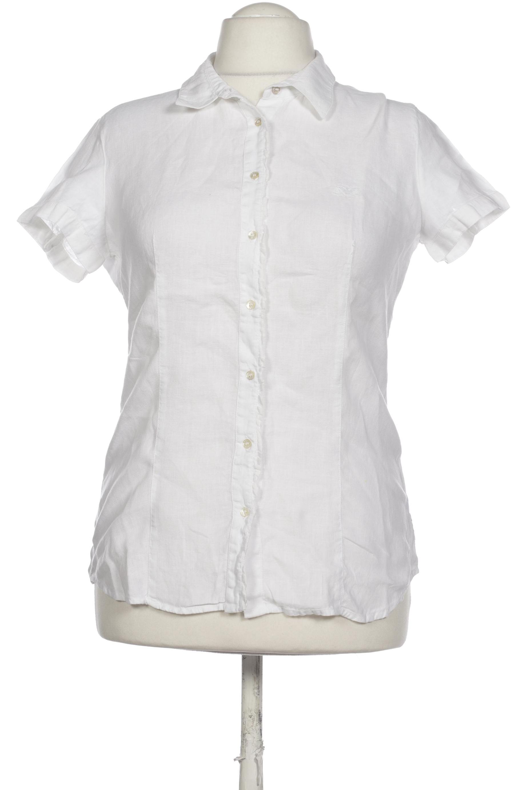 

Armani Jeans Damen Bluse, weiß, Gr. 46