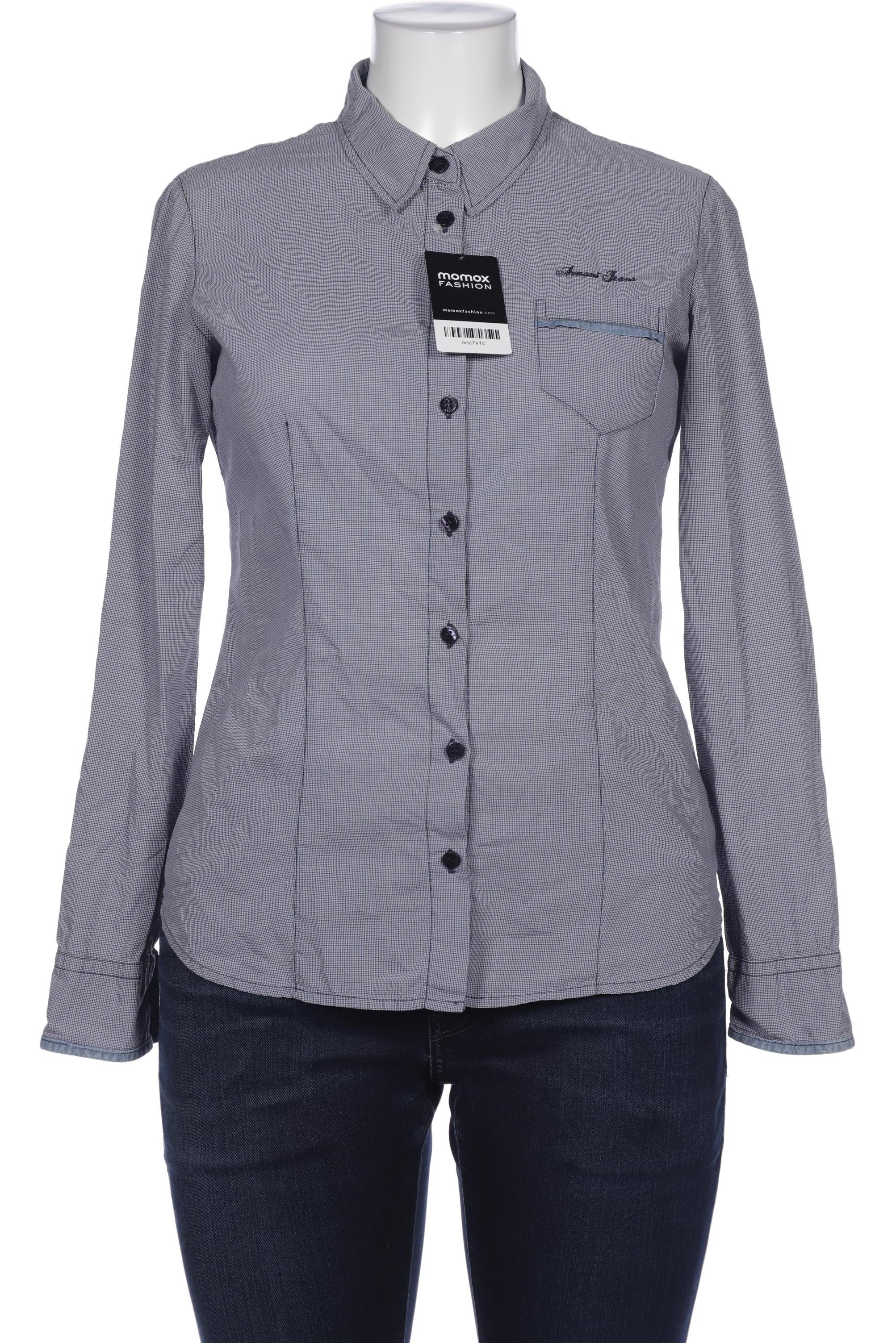 

Armani Jeans Damen Bluse, blau, Gr. 42