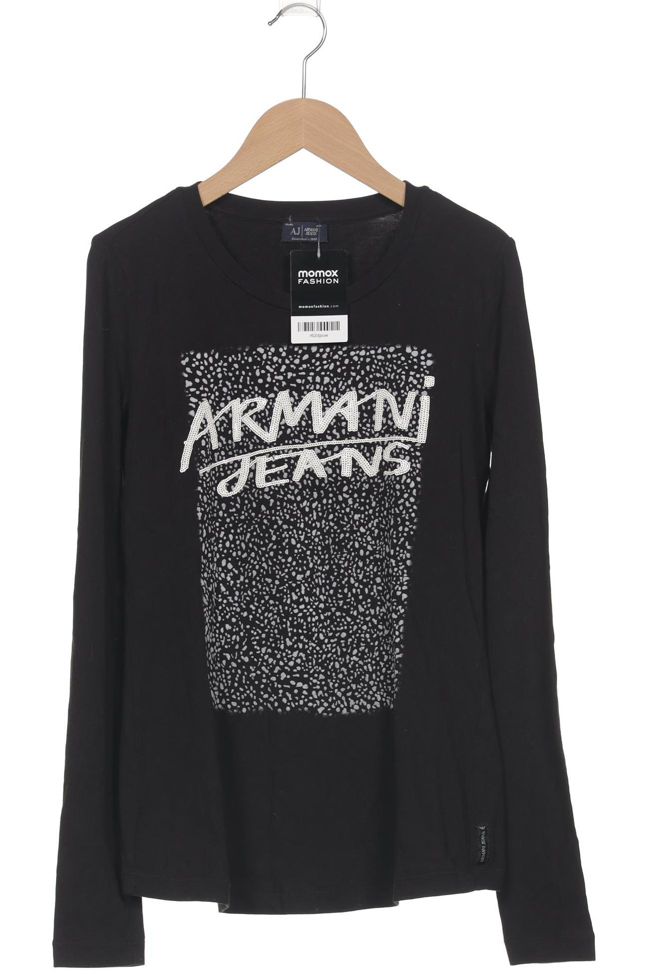 

Armani Jeans Damen Langarmshirt, schwarz, Gr. 34