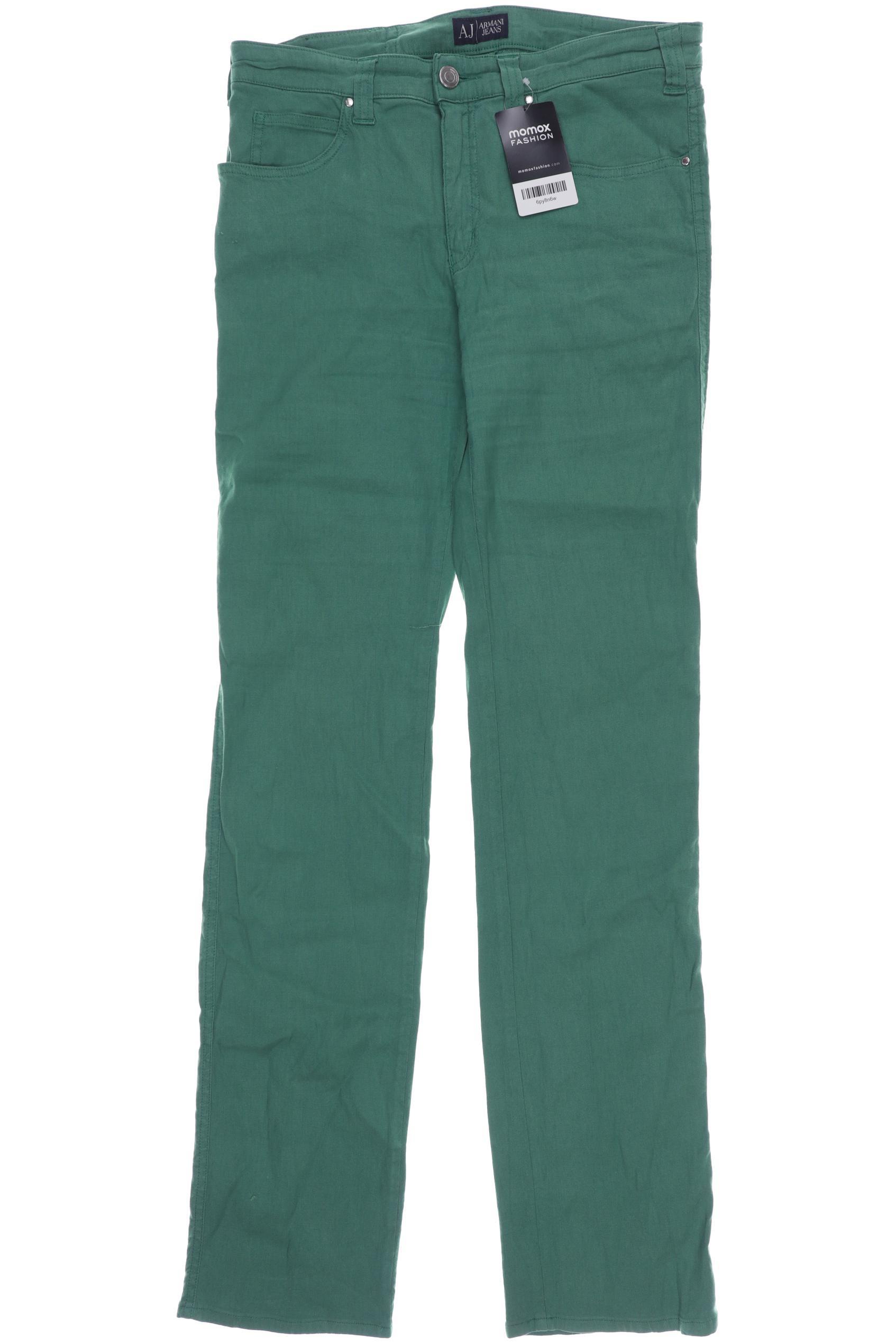 

Armani Jeans Damen Stoffhose, grün, Gr. 31