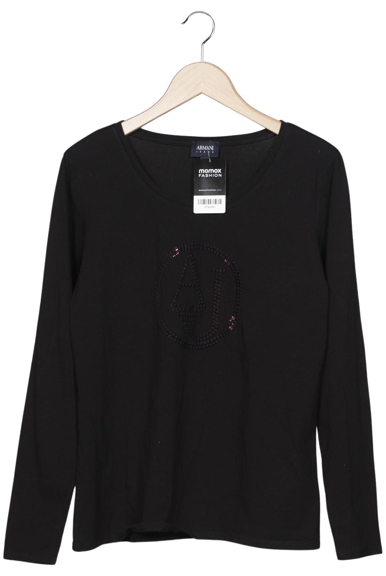 

Armani Jeans Damen Langarmshirt, schwarz, Gr. 50