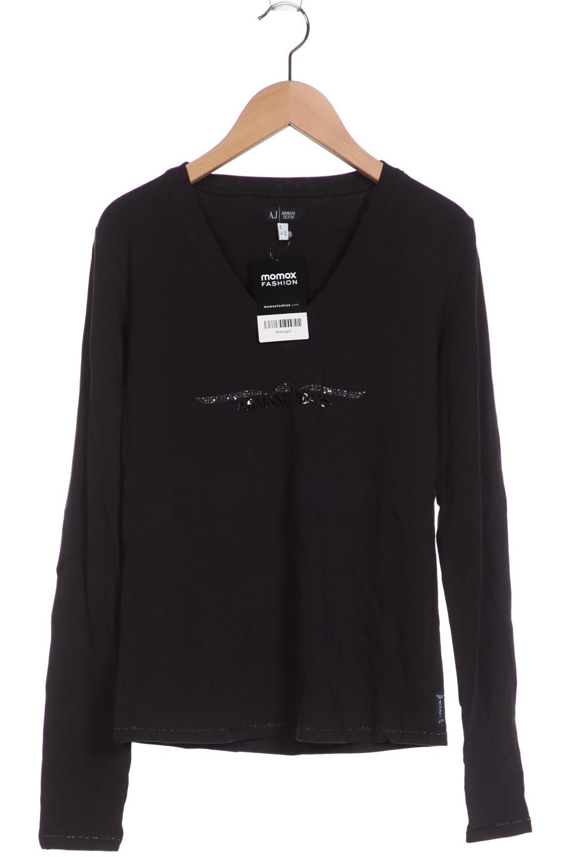 

Armani Jeans Damen Langarmshirt, schwarz, Gr. 40