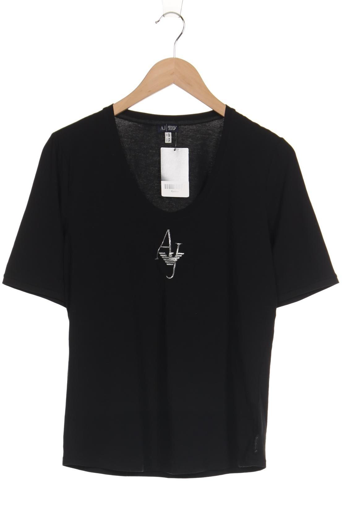 

Armani Jeans Damen T-Shirt, schwarz, Gr. 48