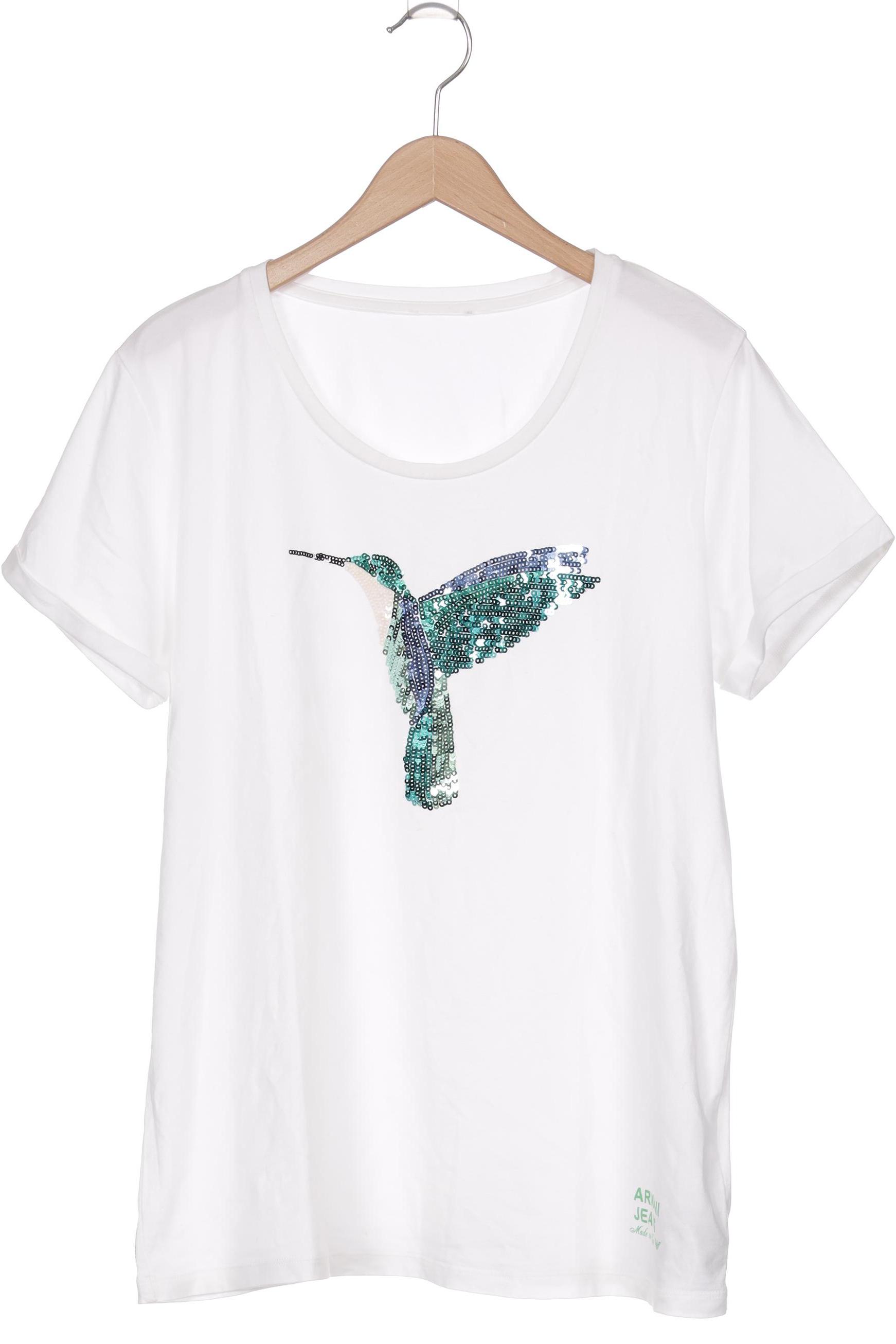 

Armani Jeans Damen T-Shirt, weiß, Gr. 38